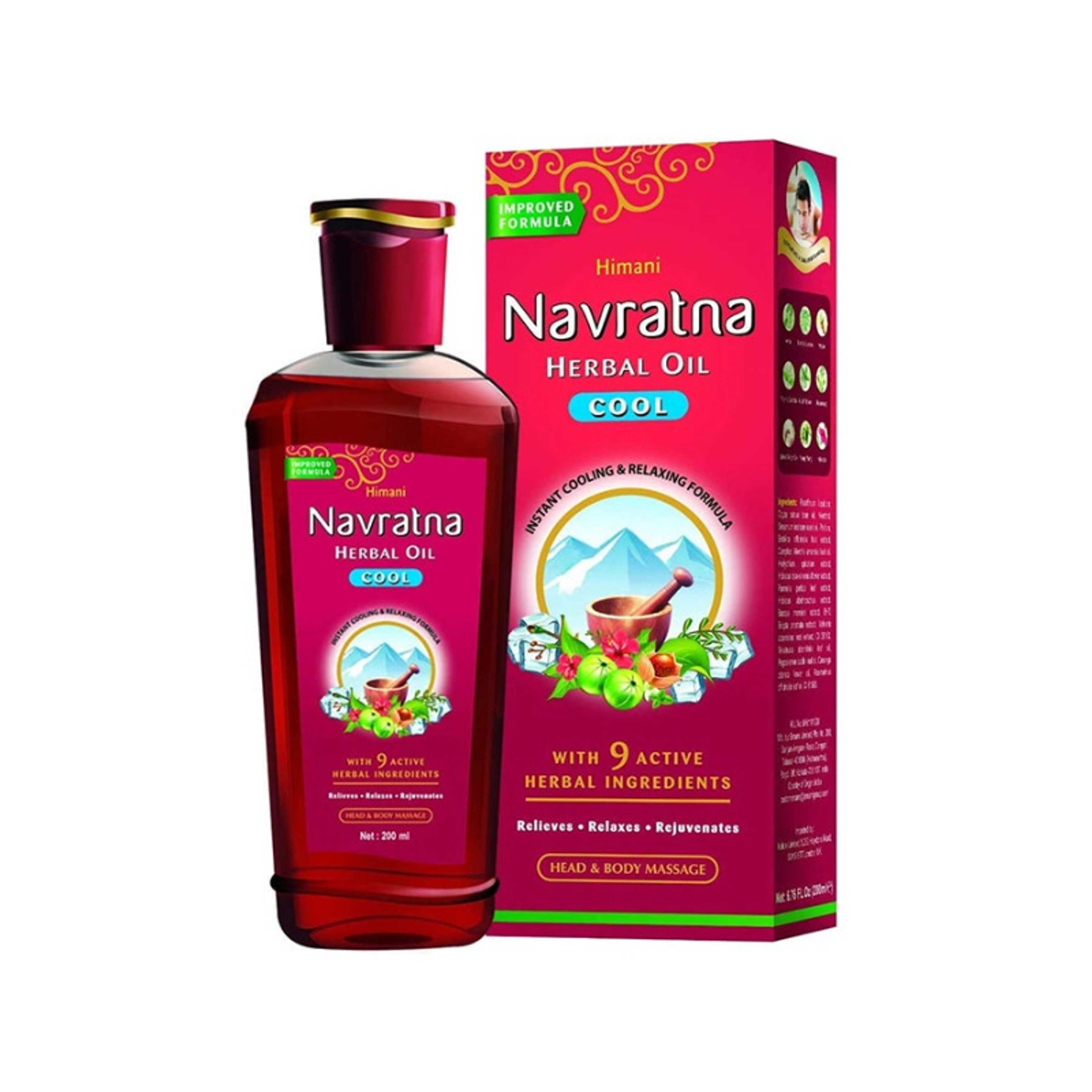Herbal Oil 200ml - Product Main Image
