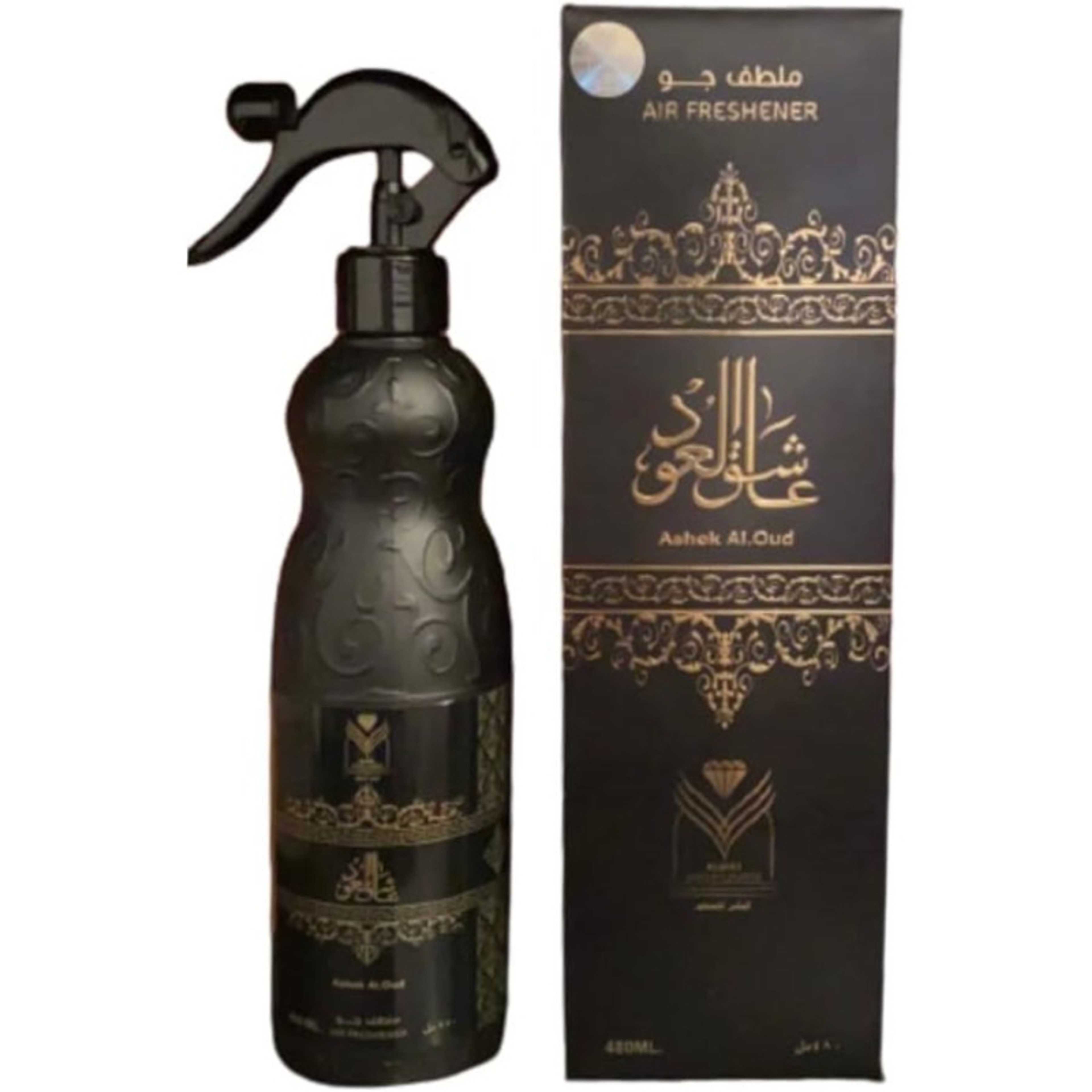 Ashek Al.oud air freshener Clear 480ml - Product Main Image