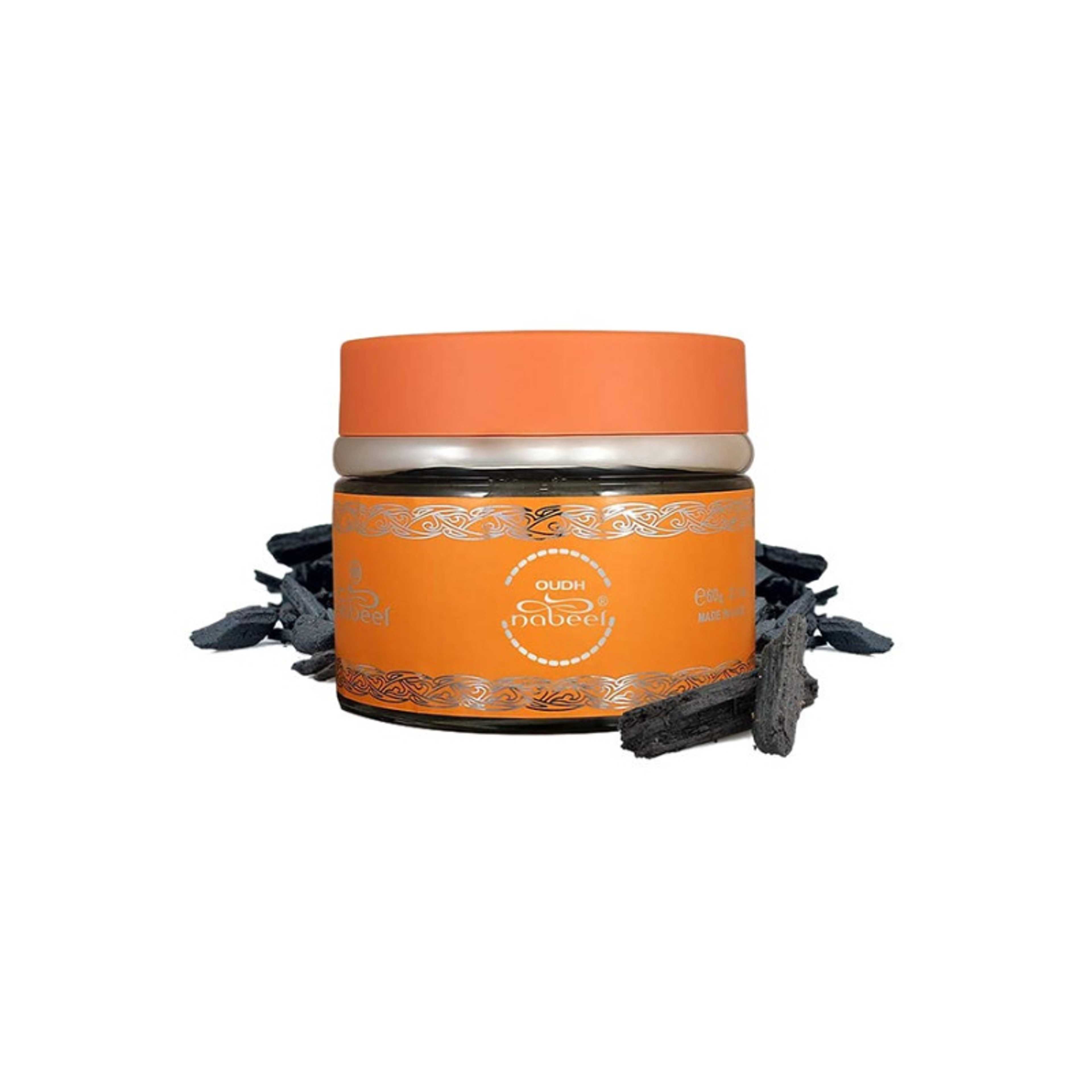 Oudh Nabeel Formerly Oudh Touch Me Incense Orange/Silver 60grams - Product Main Image