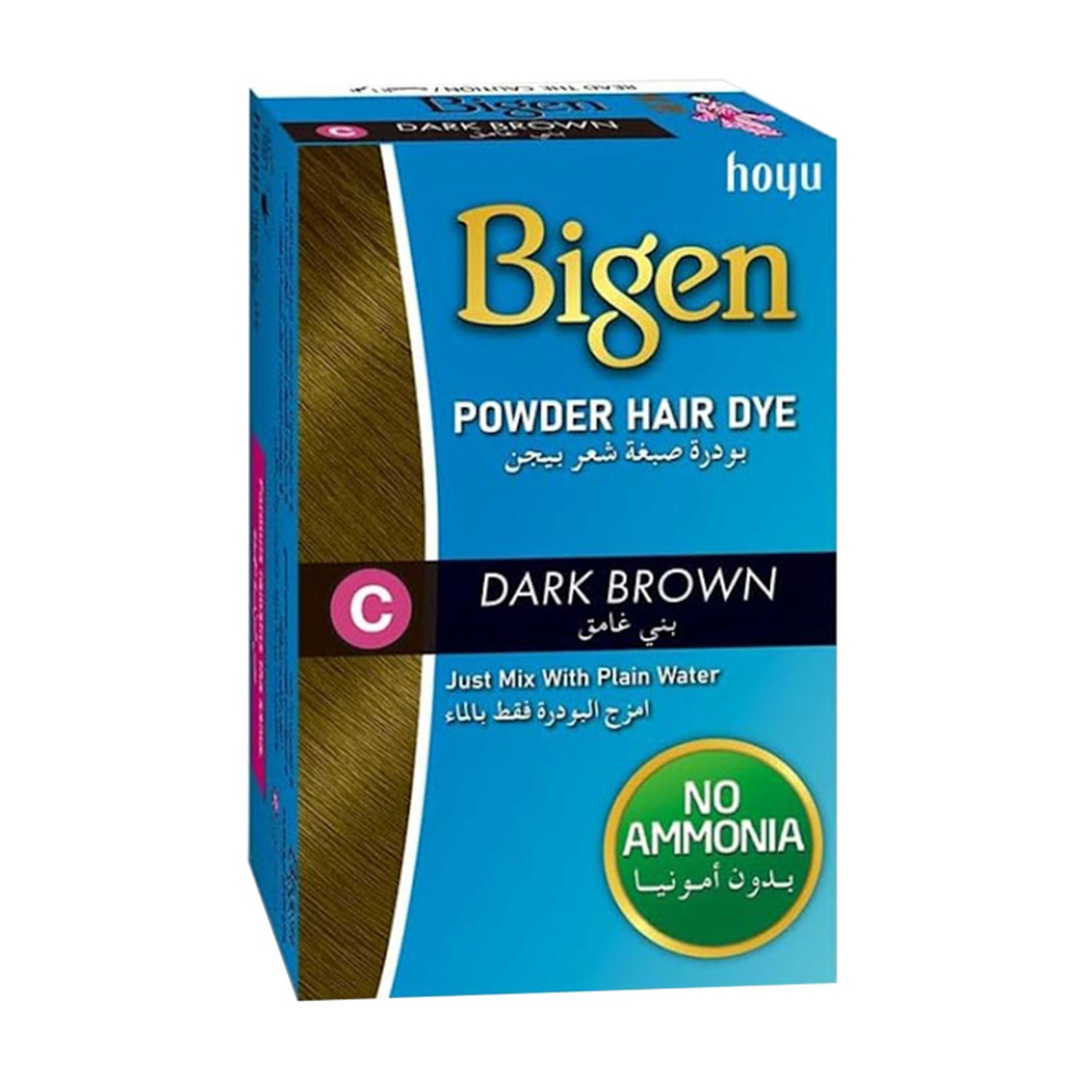 Powder Hair Dye Dark Brown 6grams - Product Main Image