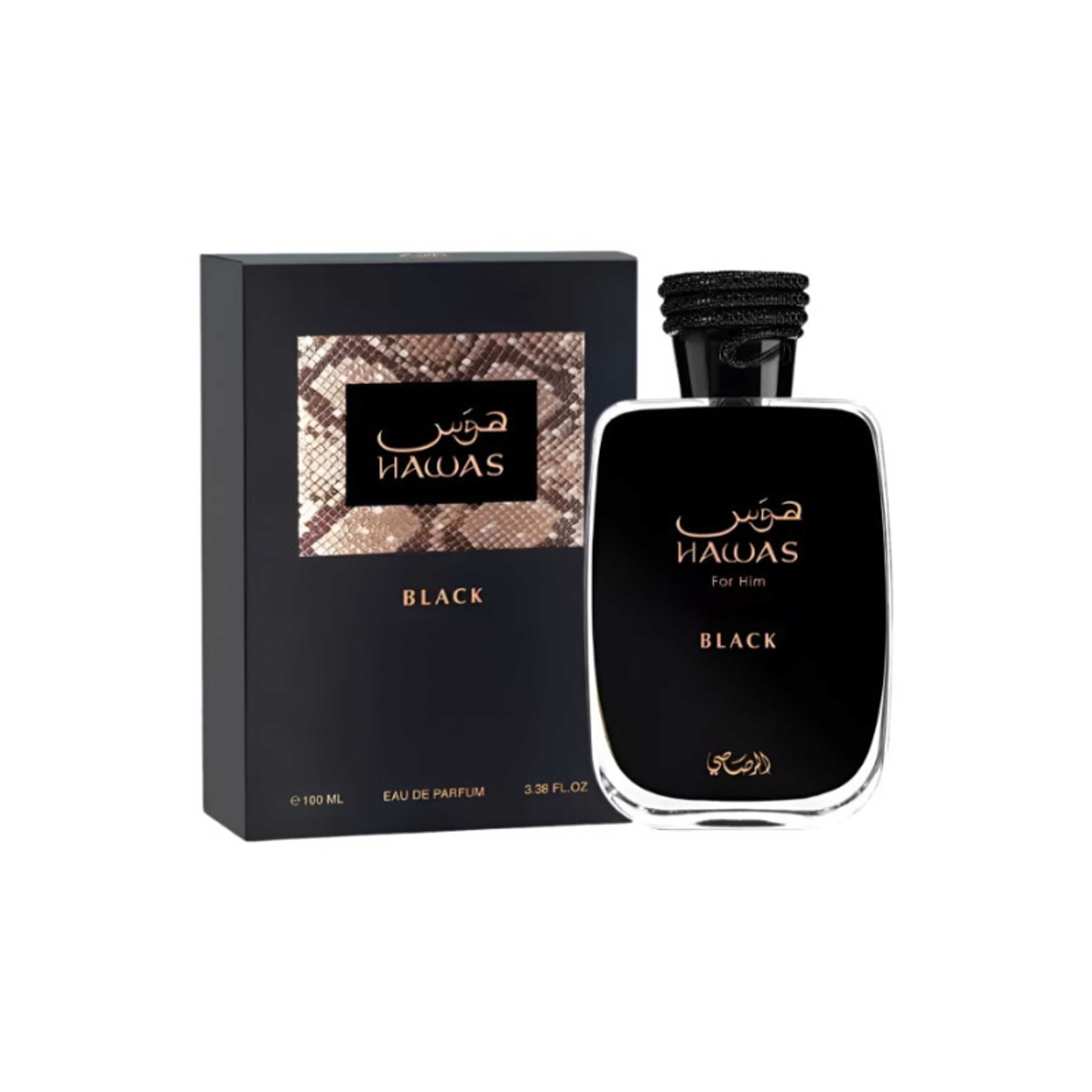Hawas Black Eau De Parfum 100ml - Product Main Image