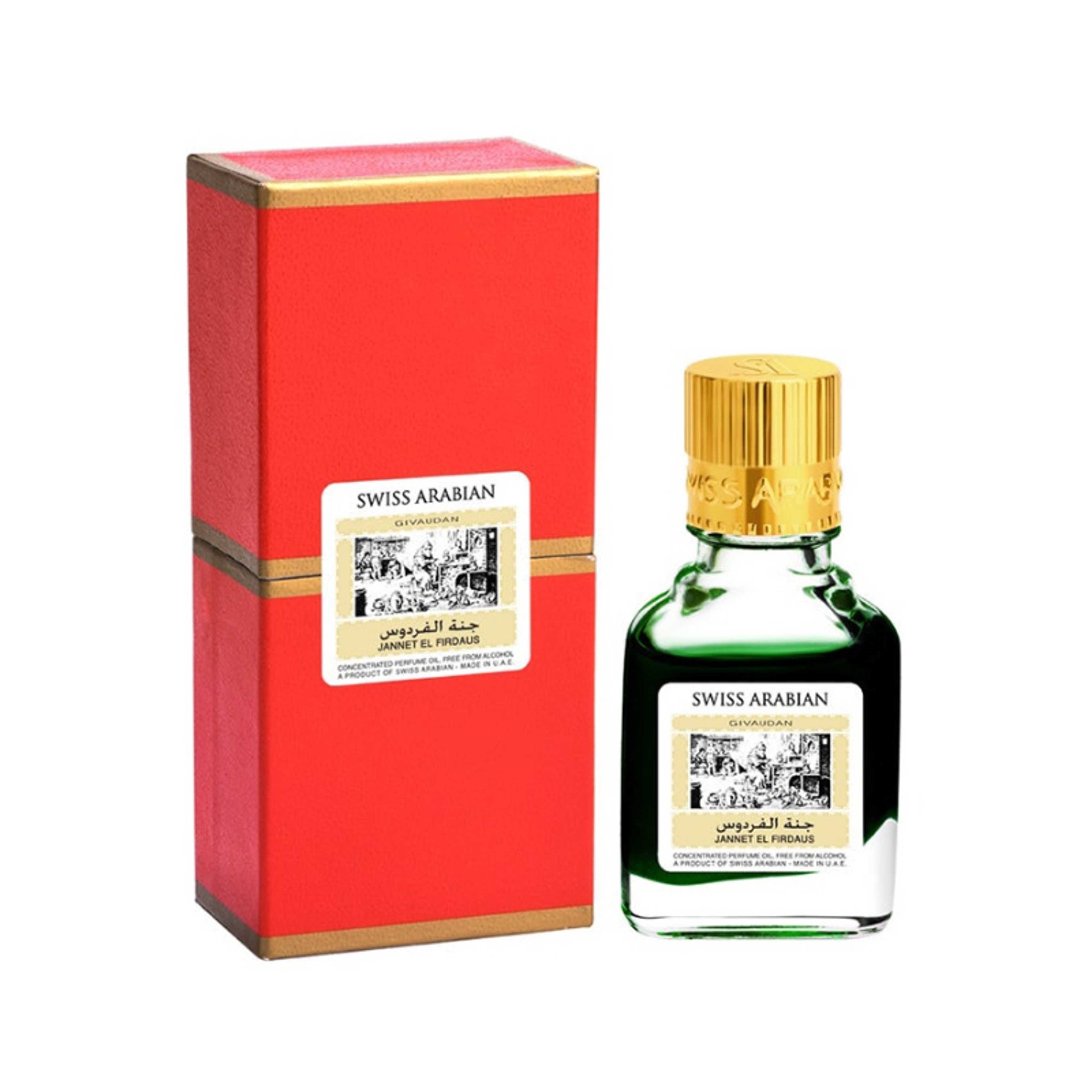 Givaudan Jannet El Firdaus Attar Perfume 9ml - Product Main Image