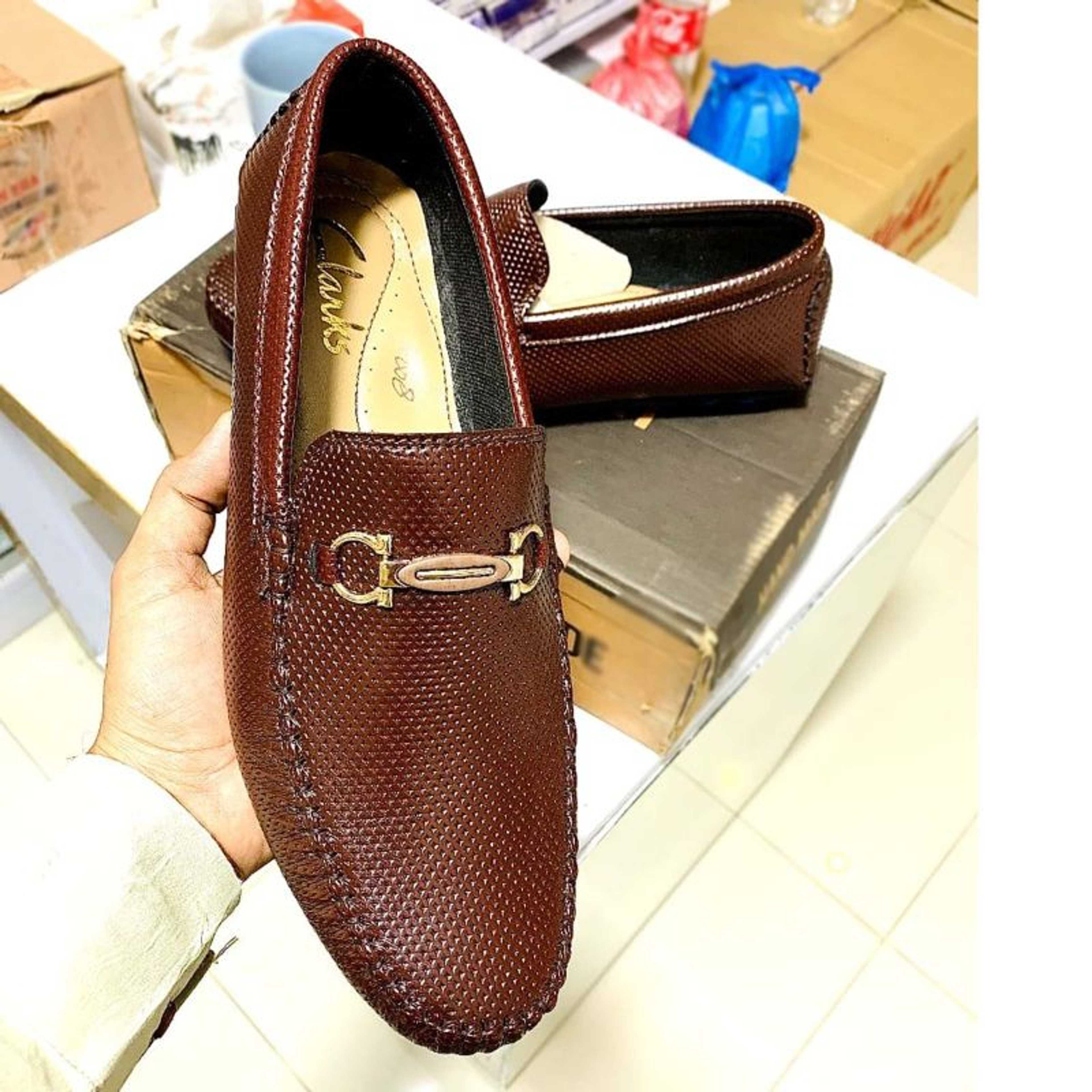 Loafer Shoes In Brown