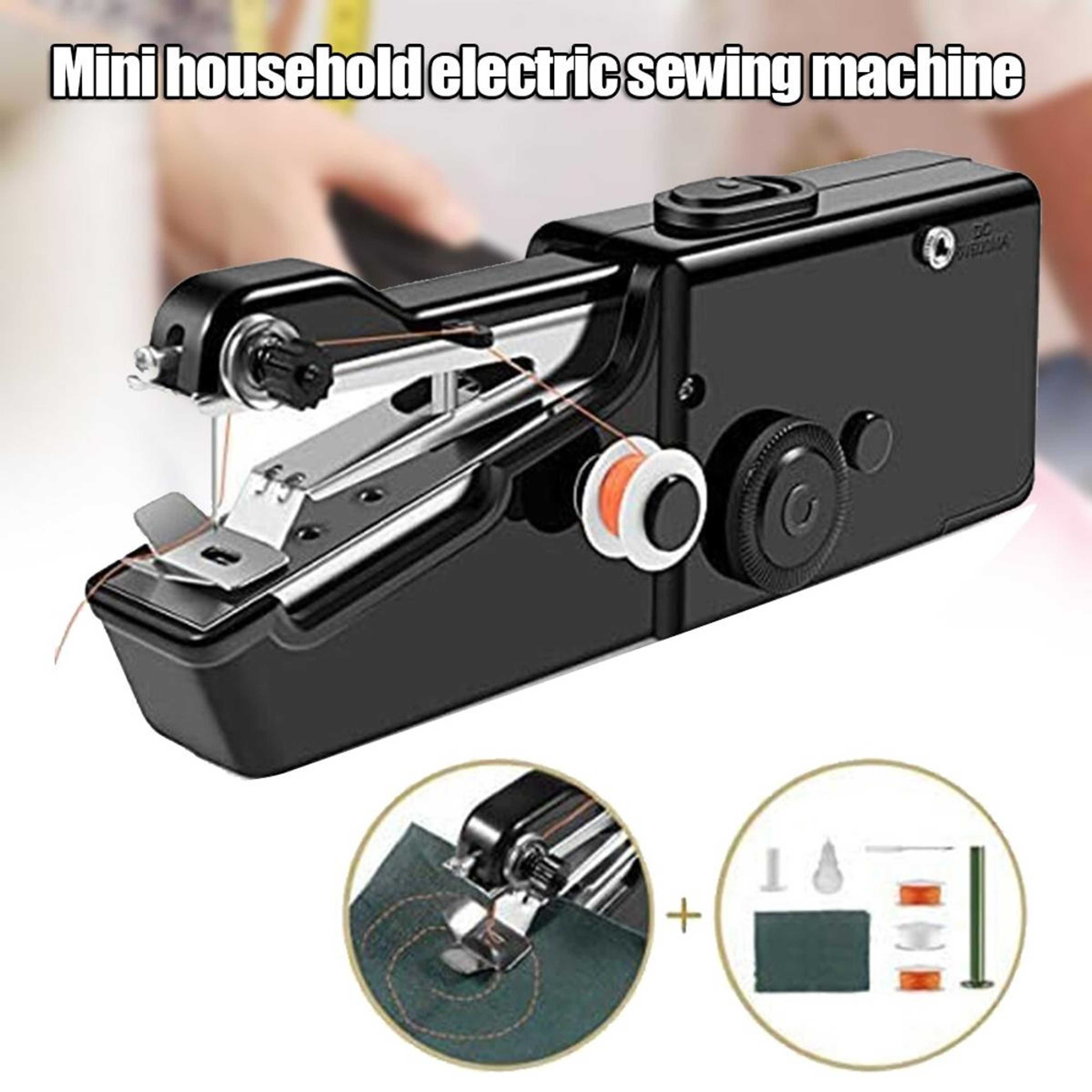 Swing Silai Machine Mini Handy Stitch Quick Hand-Held Single Stitch   Portable Sewing Machine  OG32