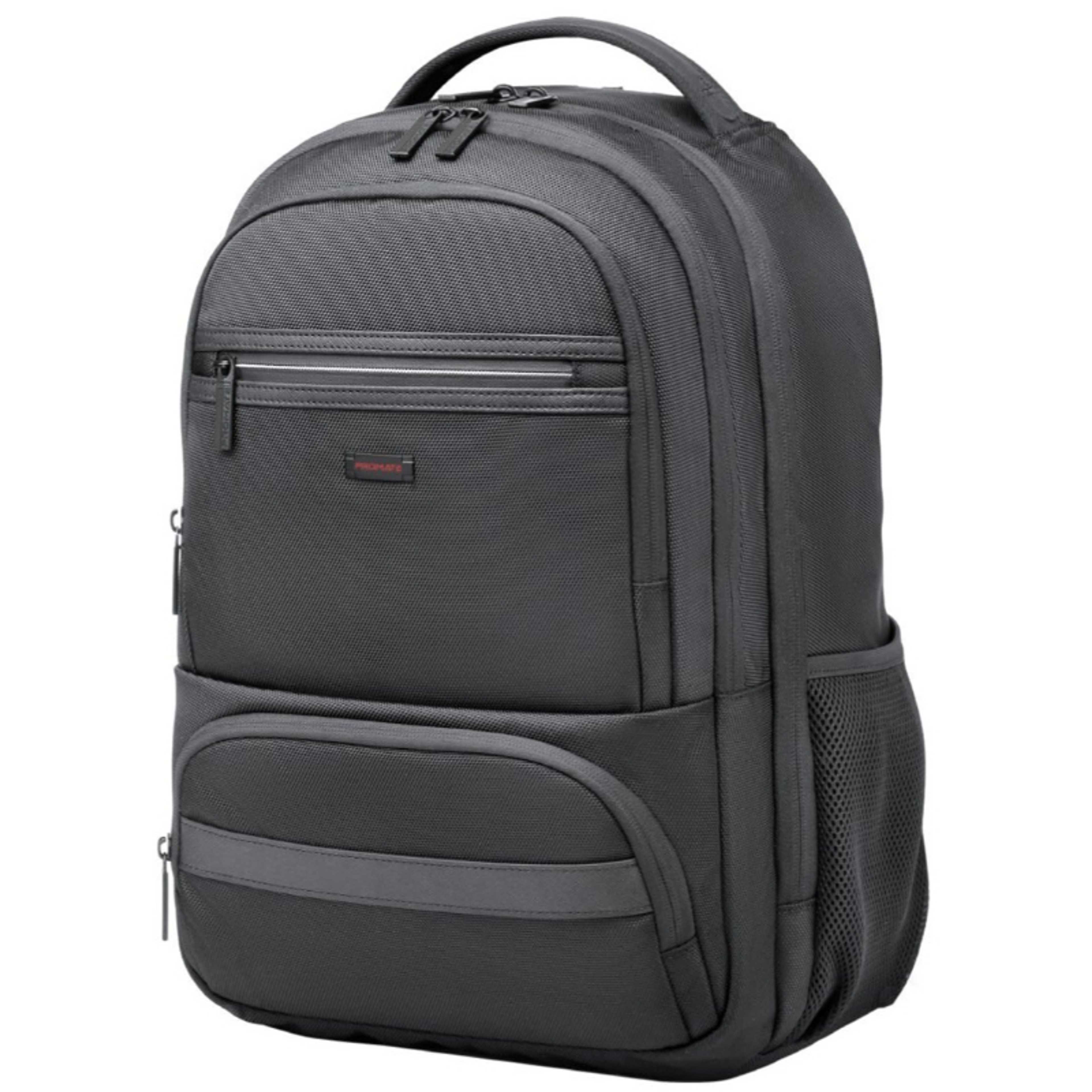 Promate Laptop Bag, Water Resistance, 15.6-inch Backpack 32 Liter, with Adjustable Straps, Lightweight, Multiple Compartments, Dual Secure Zippers, for Laptops, Tablets, ElitePack-Go - Product Main Image