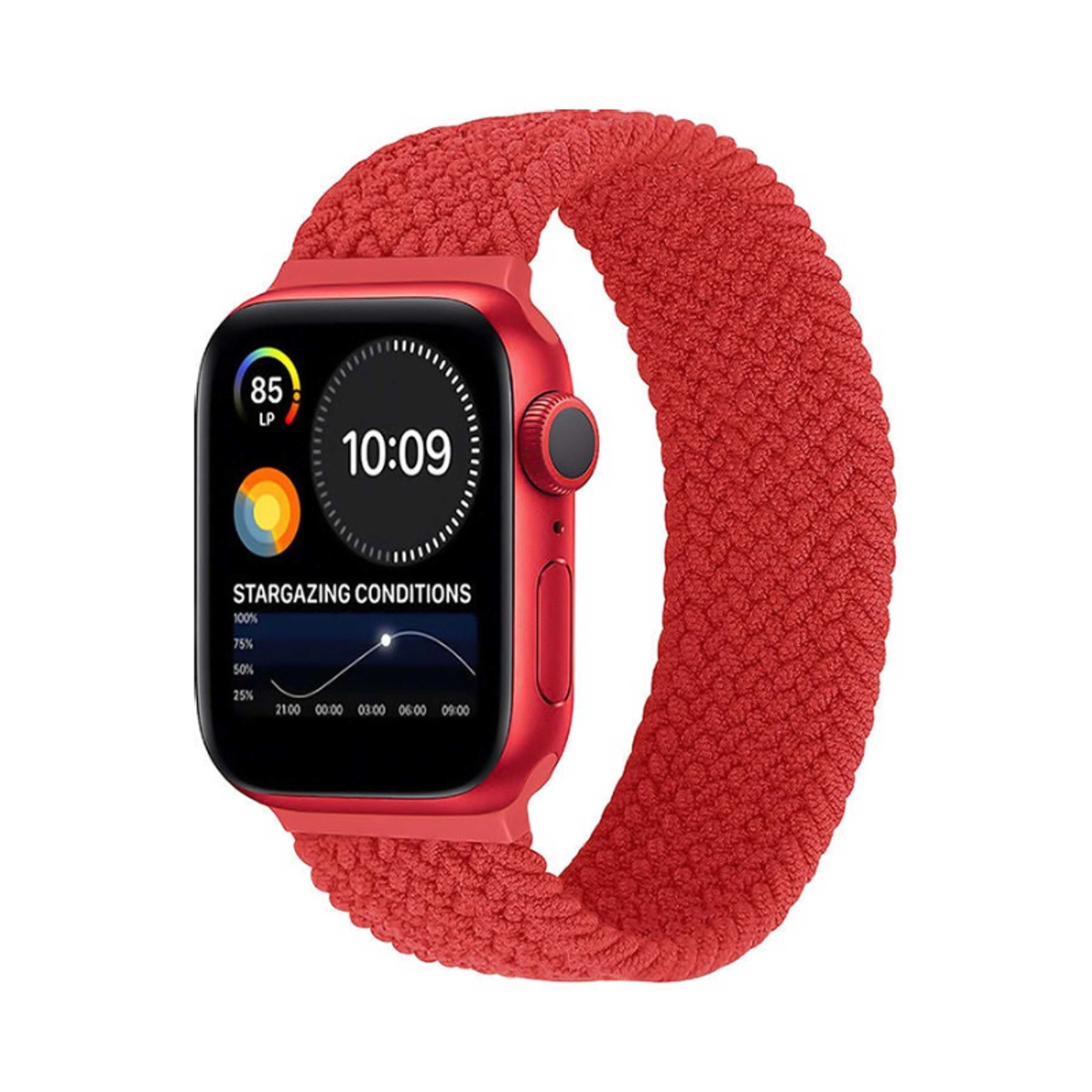 Replacement Strap for Apple Watch 42/44mm Red - Product Main Image