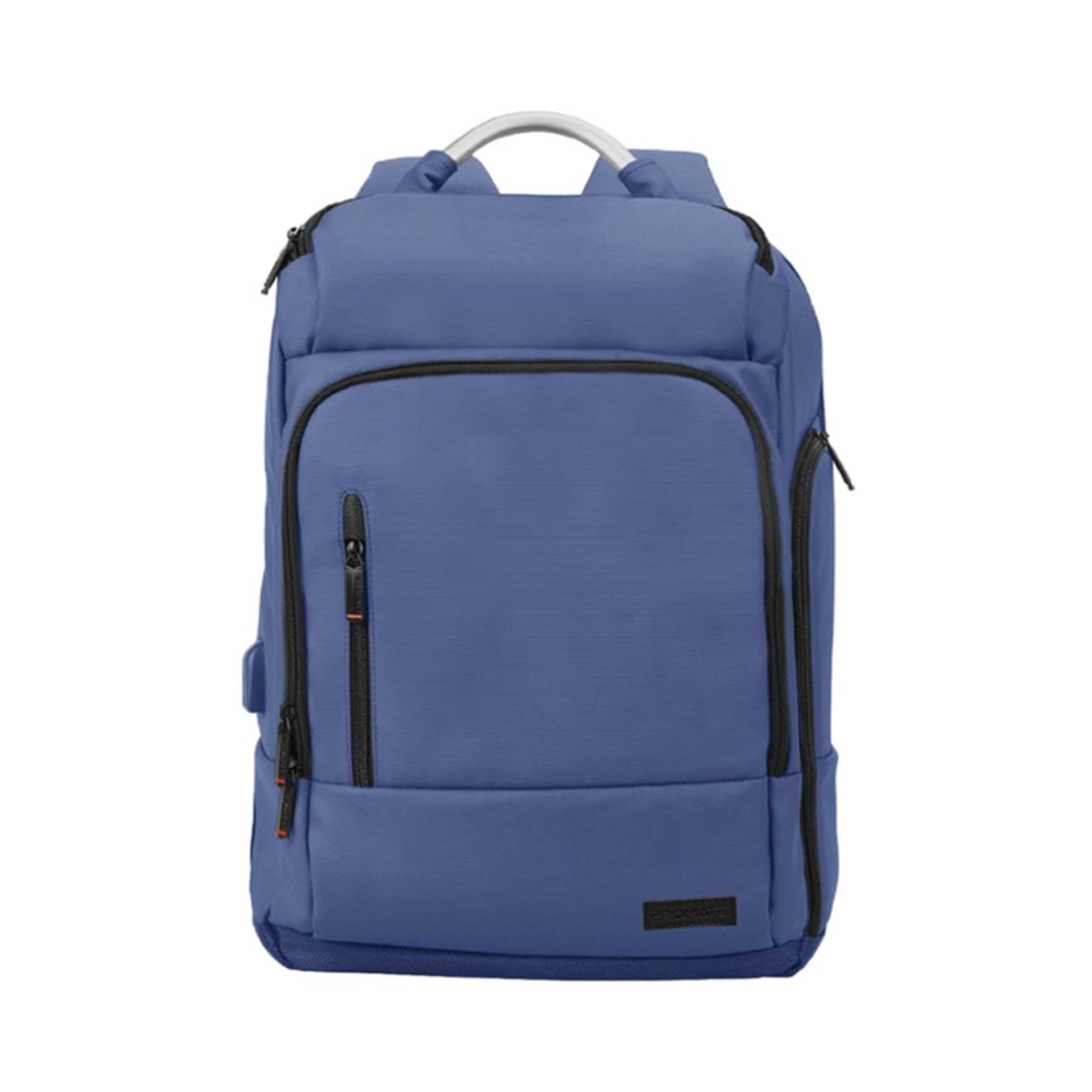 Professional Slim Laptop Backpack Blue/Black - Product Main Image