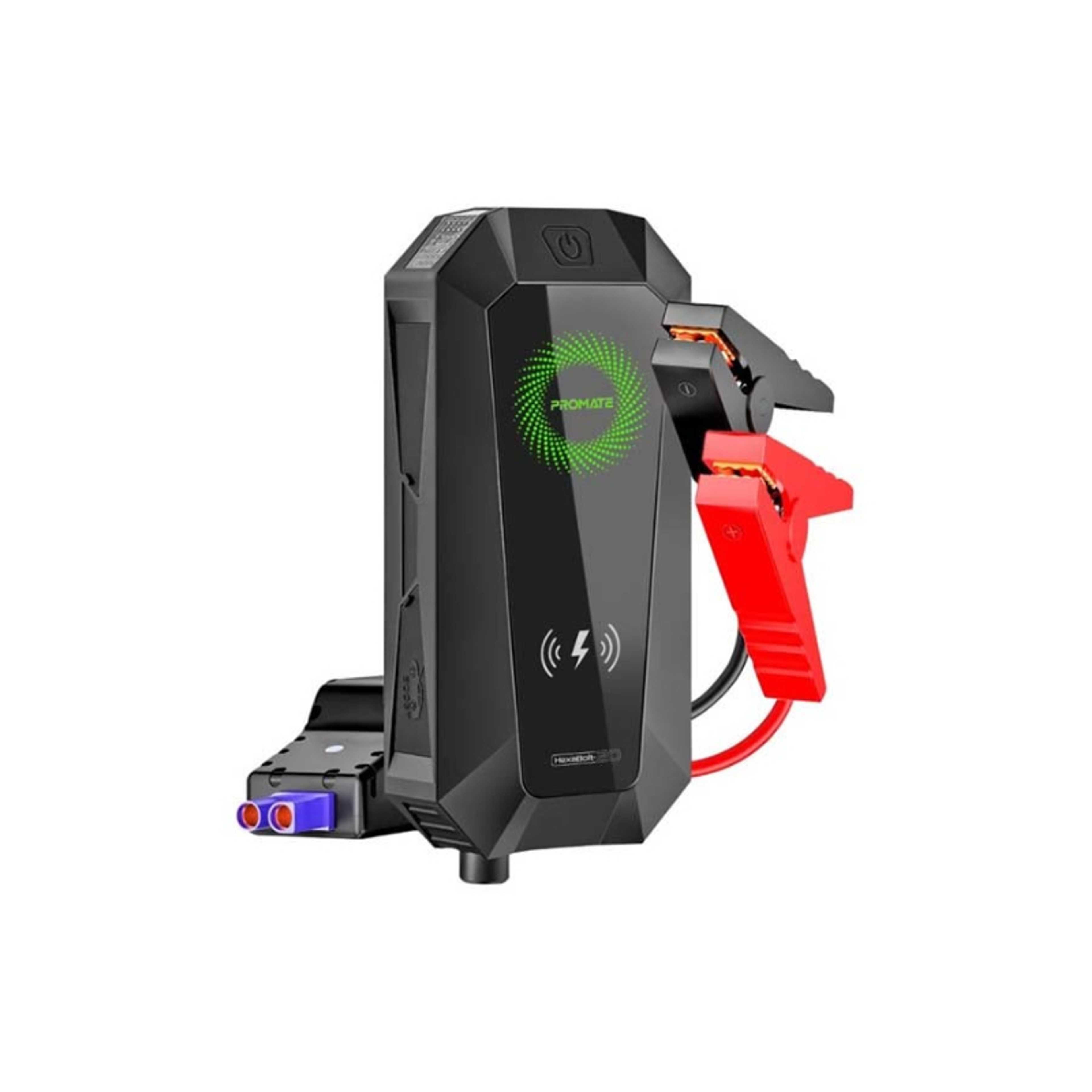 1500A/12V Car Jump Starter with 19200mAh Power Bank, 10W Qi Charger, Dual QC 3.0 Ports, HexaBolt-20 - Product Main Image
