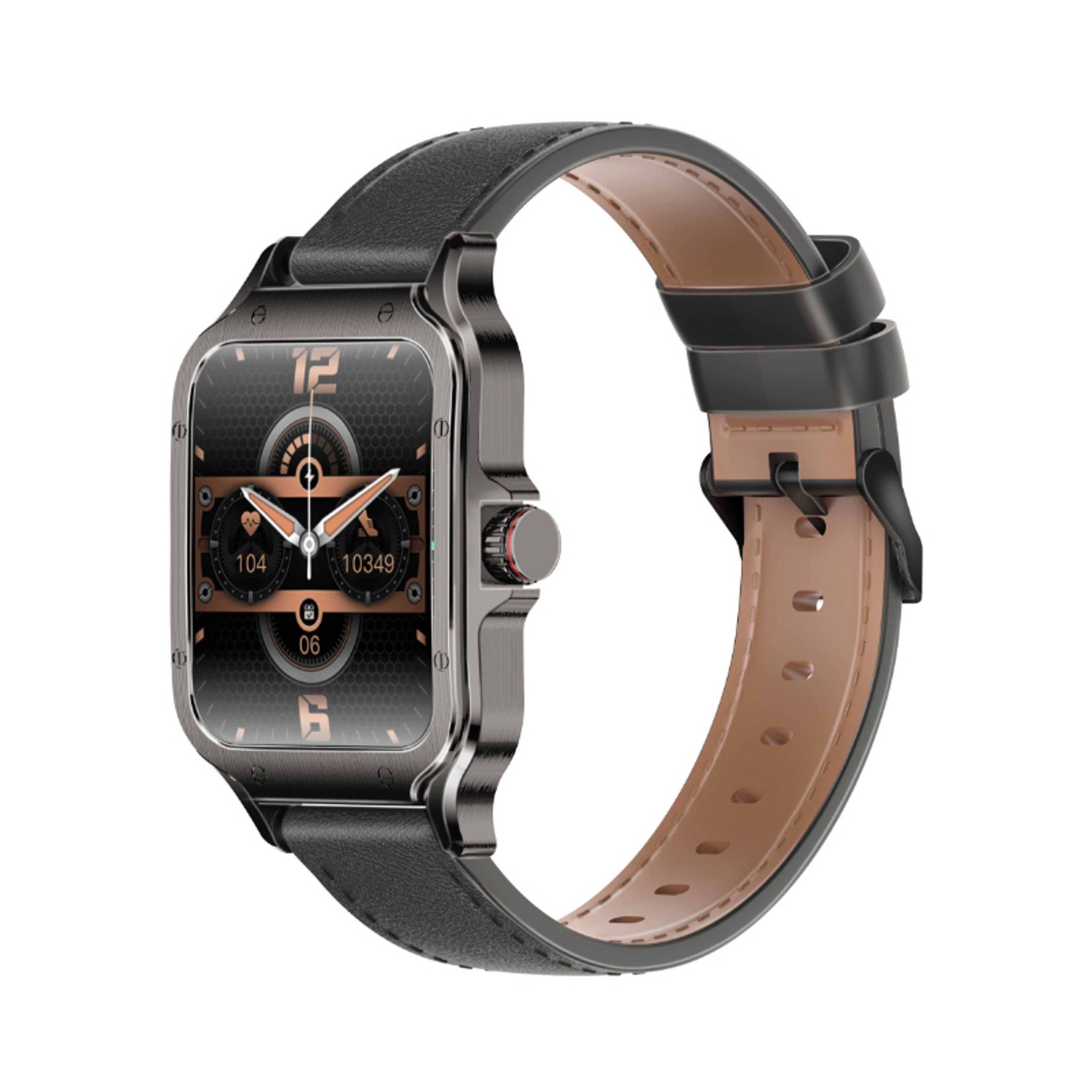 Bluetooth Smart Watch IP68 Waterproof , 1.78" Curved Screen, Li-Polymer Battery Lasts Up to 10 Days on a Single Charge, 100+ Sports Modes Black - Product Main Image