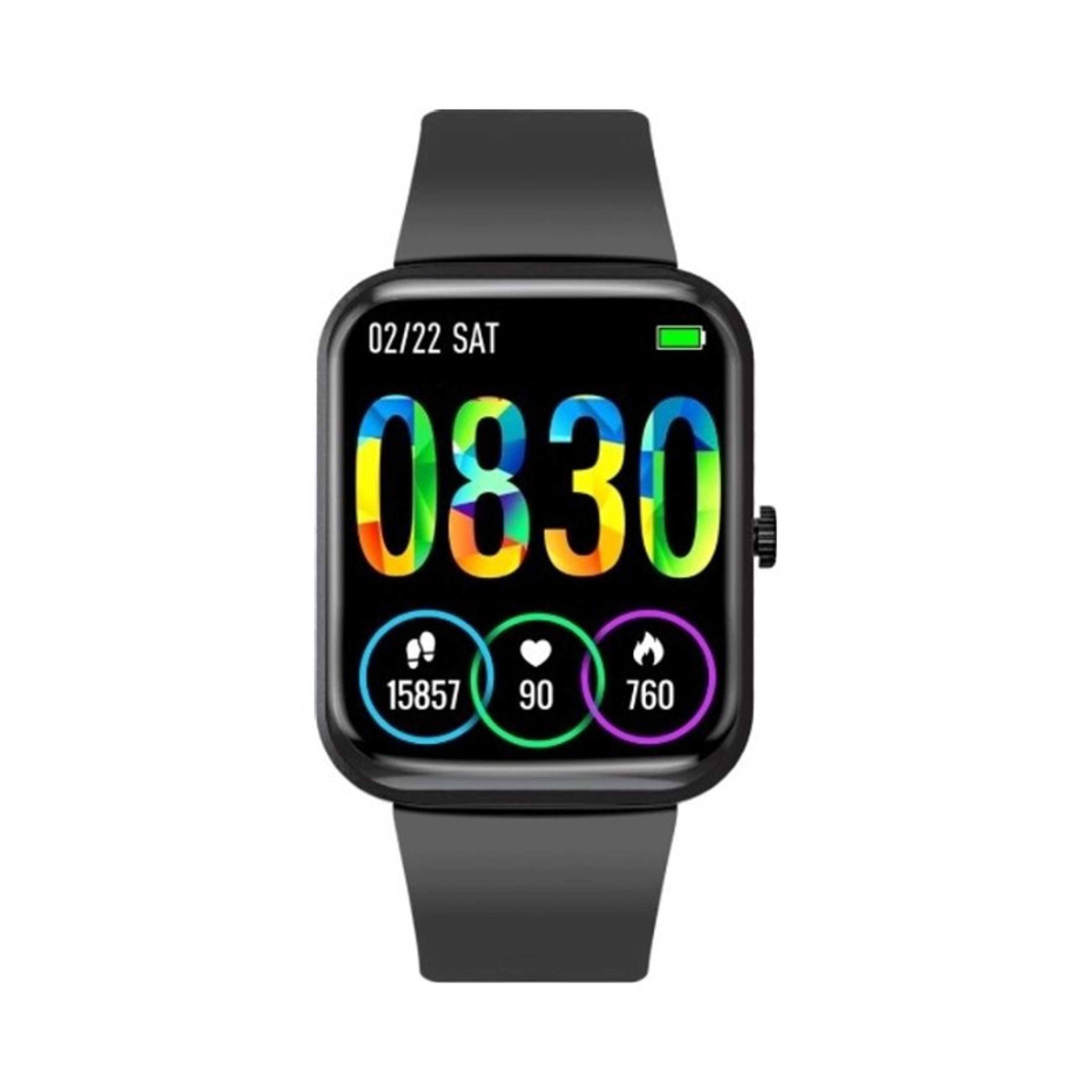 Smart Watch Bluetooth 5.1 Health And Fitness Tracker With 1.8 Inch Tft Display 10-15 Day Battery Life 100 Watch Faces 27 Sports Modes Ip67 Water Resistance For Iphone 14 Galaxy S22 Graphite - Product Main Image