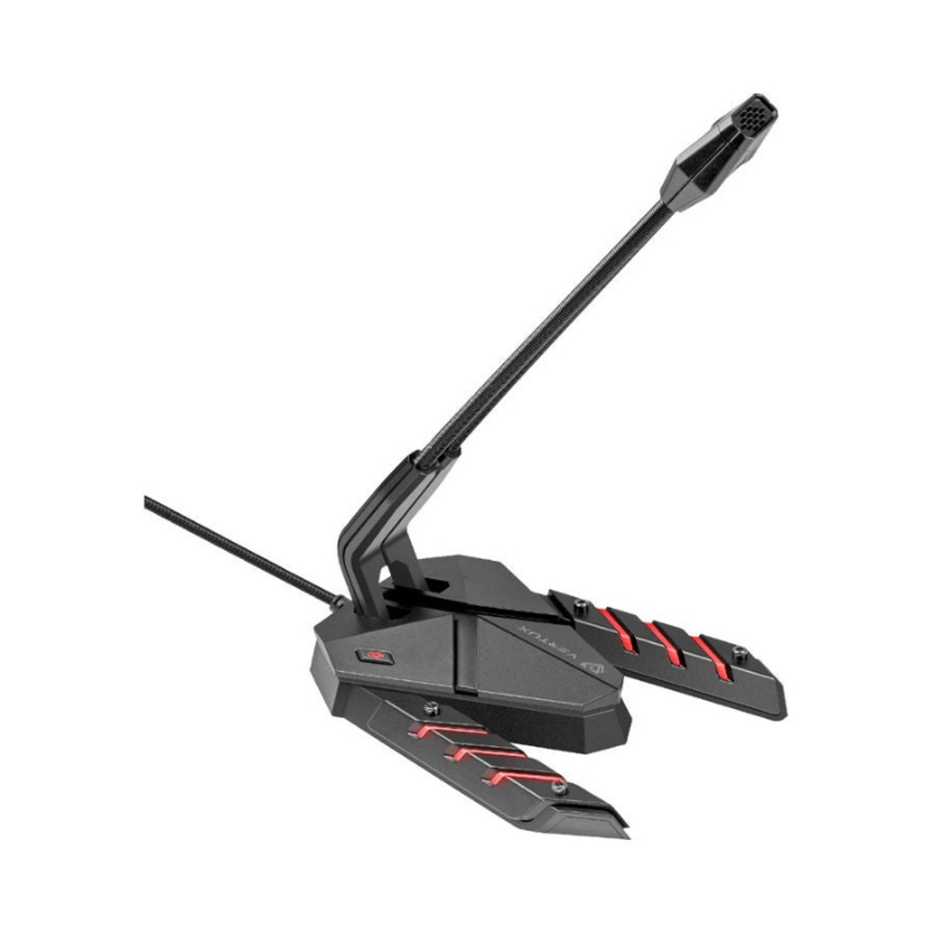High-Intensity Flexible Neck Anti-Vibration Microphone With Multi-Colour LED-Backlit - wired - Product Main Image