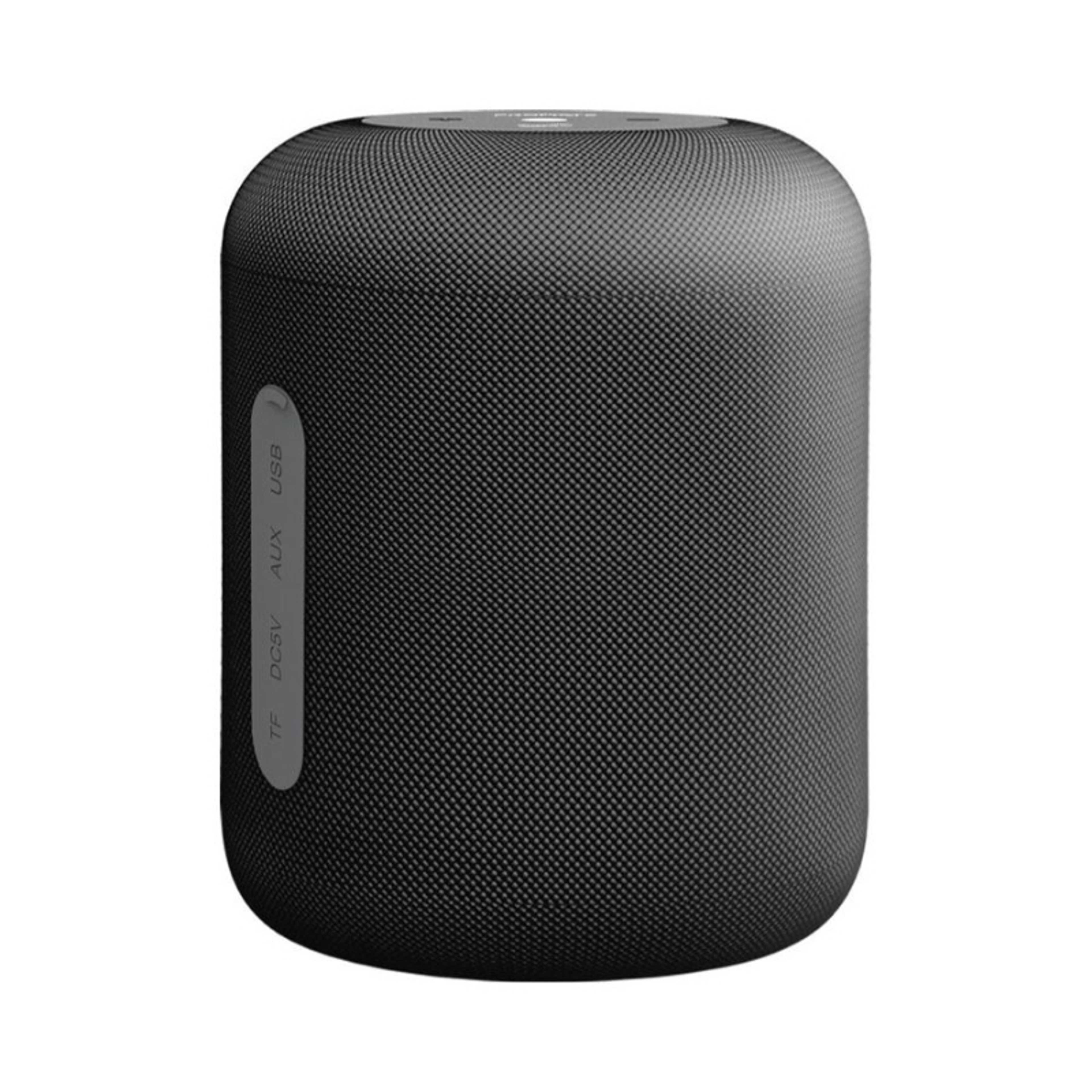 Portable Wireless Speaker,Stylish 10W True Wireless Speaker with 360-Degree HD Sound,Long playtime,USB Media Port,Micro SD Card Slot and 3.5mm Port for Bluetooth Enabled Devices,Boom-10 Black - Product Main Image
