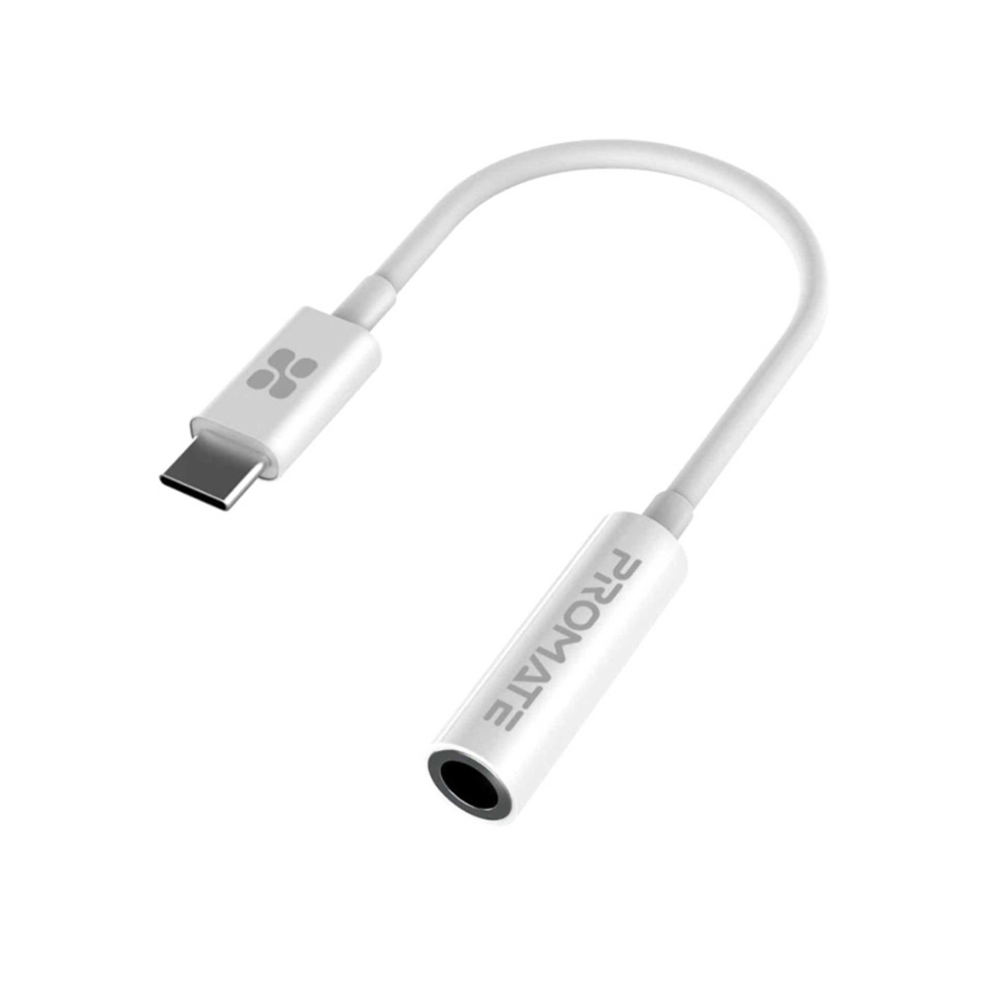 USB-C to 3.5 mm Headphone Jack Adapter, Type C to 3.5mm Female Aux Audio Cable with HD Sound for Google Pixel 2 3 XL, Samsung, Essential, Huawei, Moto, OnePlus, HTC, Xiaomi, AUXLink-C White - Product Main Image