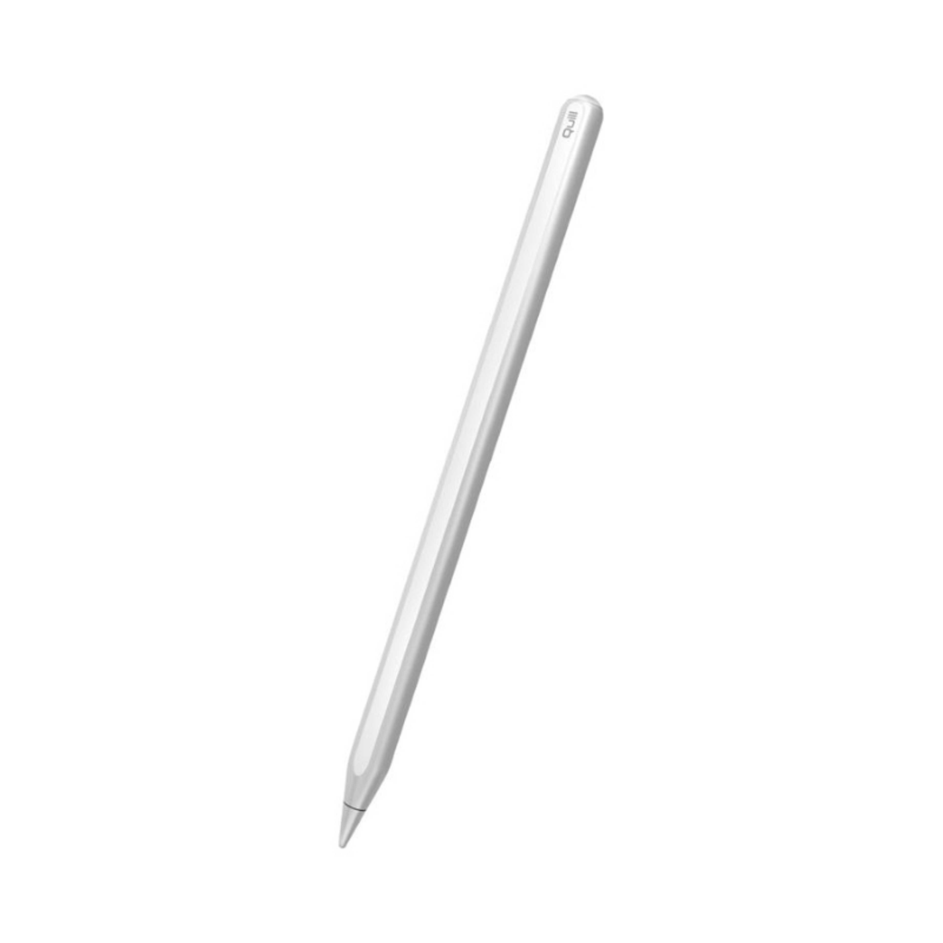 Stylus Pen, Stylus Pencil For iPad With Palm Rejection, Tilt Recognition, Bluetooth V5.3, Battery Display, Magnetic Charging And Detachable Nib For iPad Air, Quill White - Product Main Image