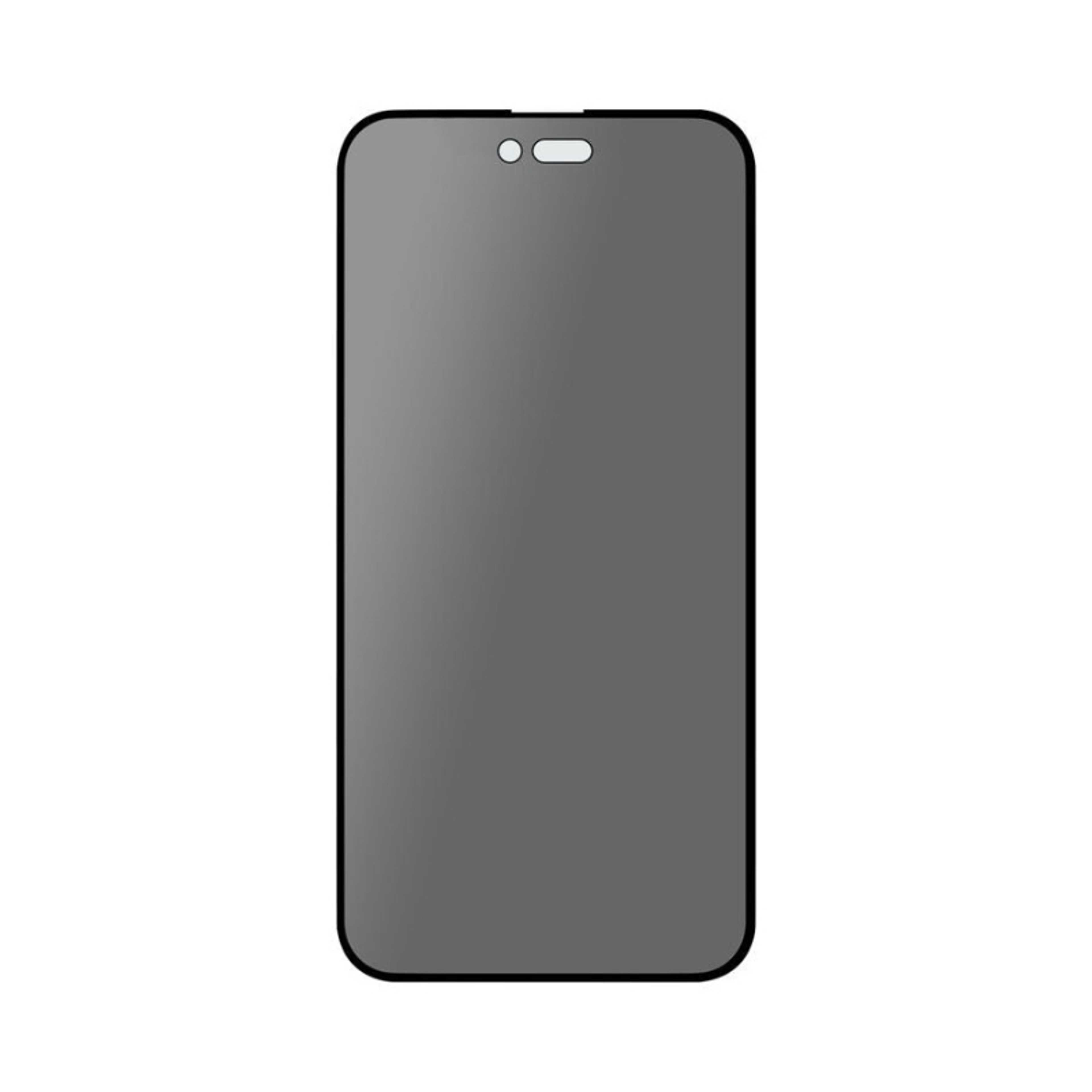 ExtremeGuard Privacy Glass For iPhone 14 Pro Black - Product Main Image