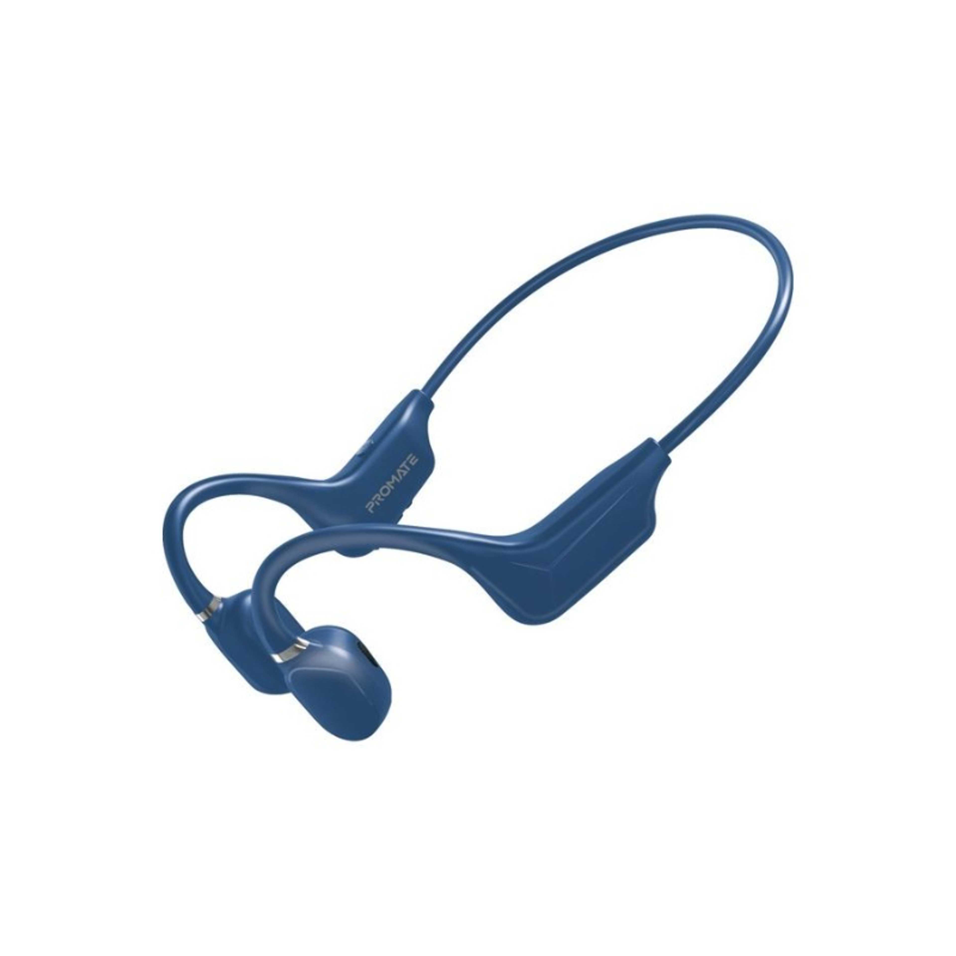 Bone Conduction Lightweight Earphones with Audio Controls, 8H Playback, Multi-Point Pairing, Mic and Sweatproof Design Blue - Product Main Image
