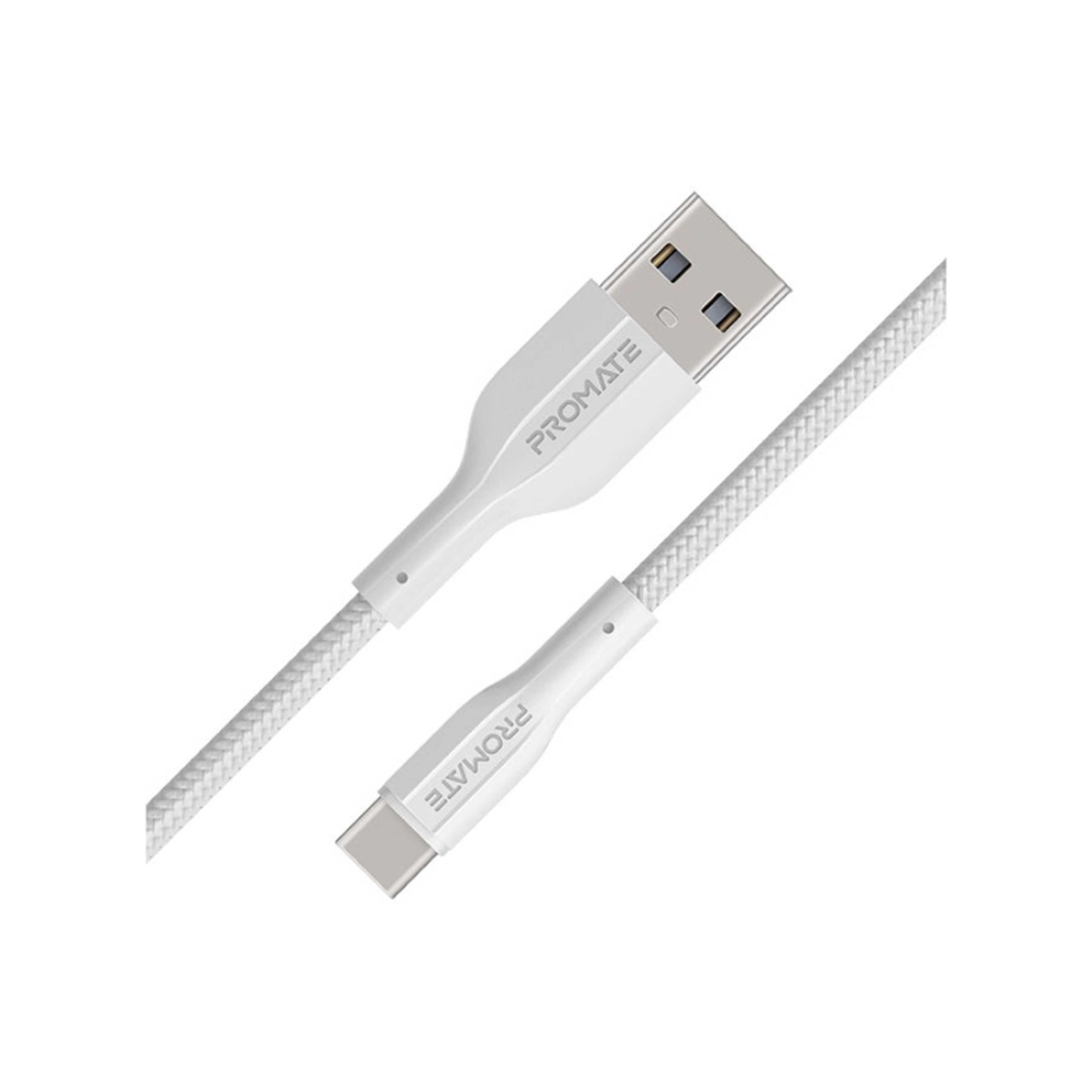 Super Flexible Data and Charge USB-C Cable 1M White - Product Main Image