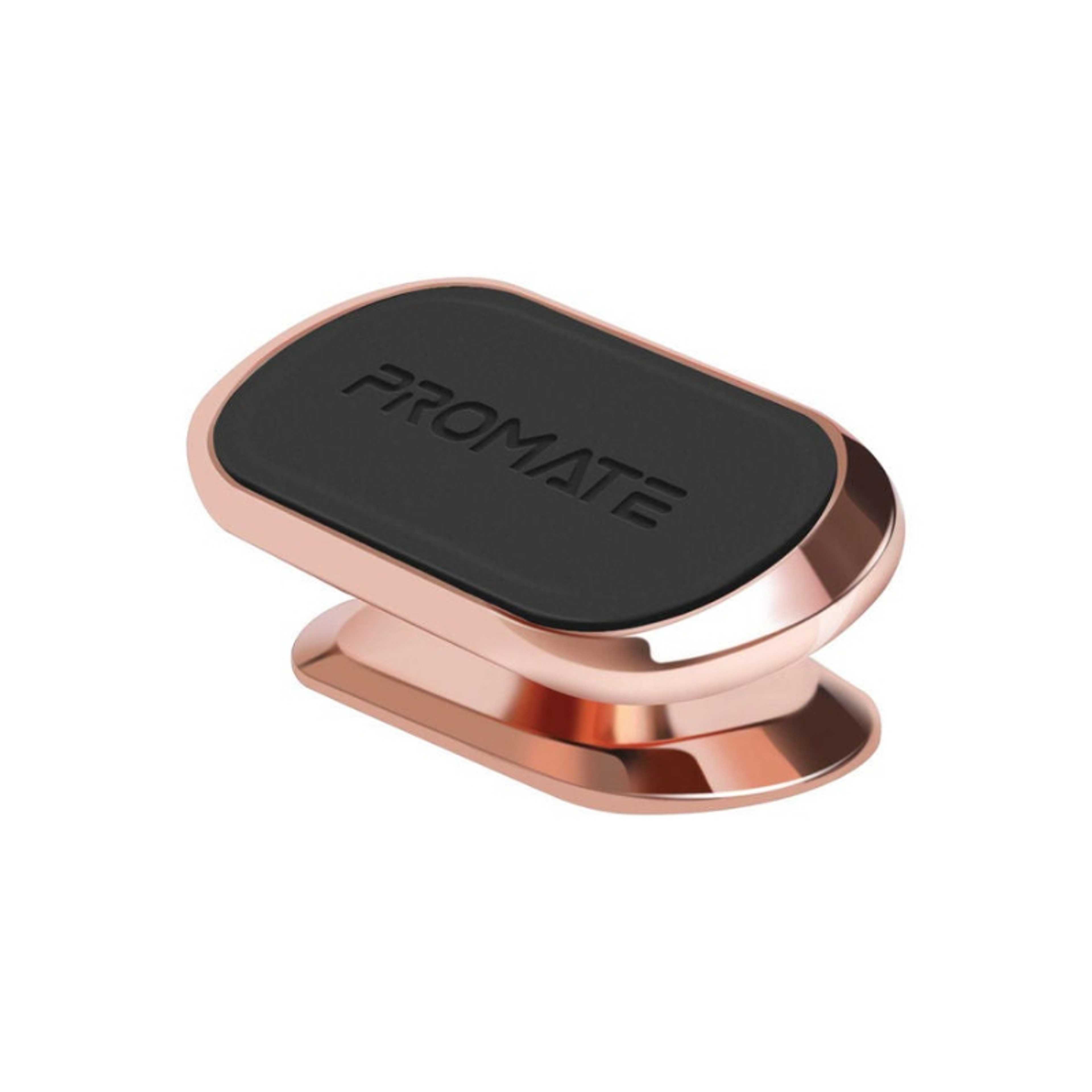 Magnetic Car Phone Holder Universal Cradleless Stick-On Dashboard Mount With 360-Degree Rotation 8 Integrated Magnet Low Vibration And Anti-Slip Grip Magnetto-3 Rose Gold - Product Main Image