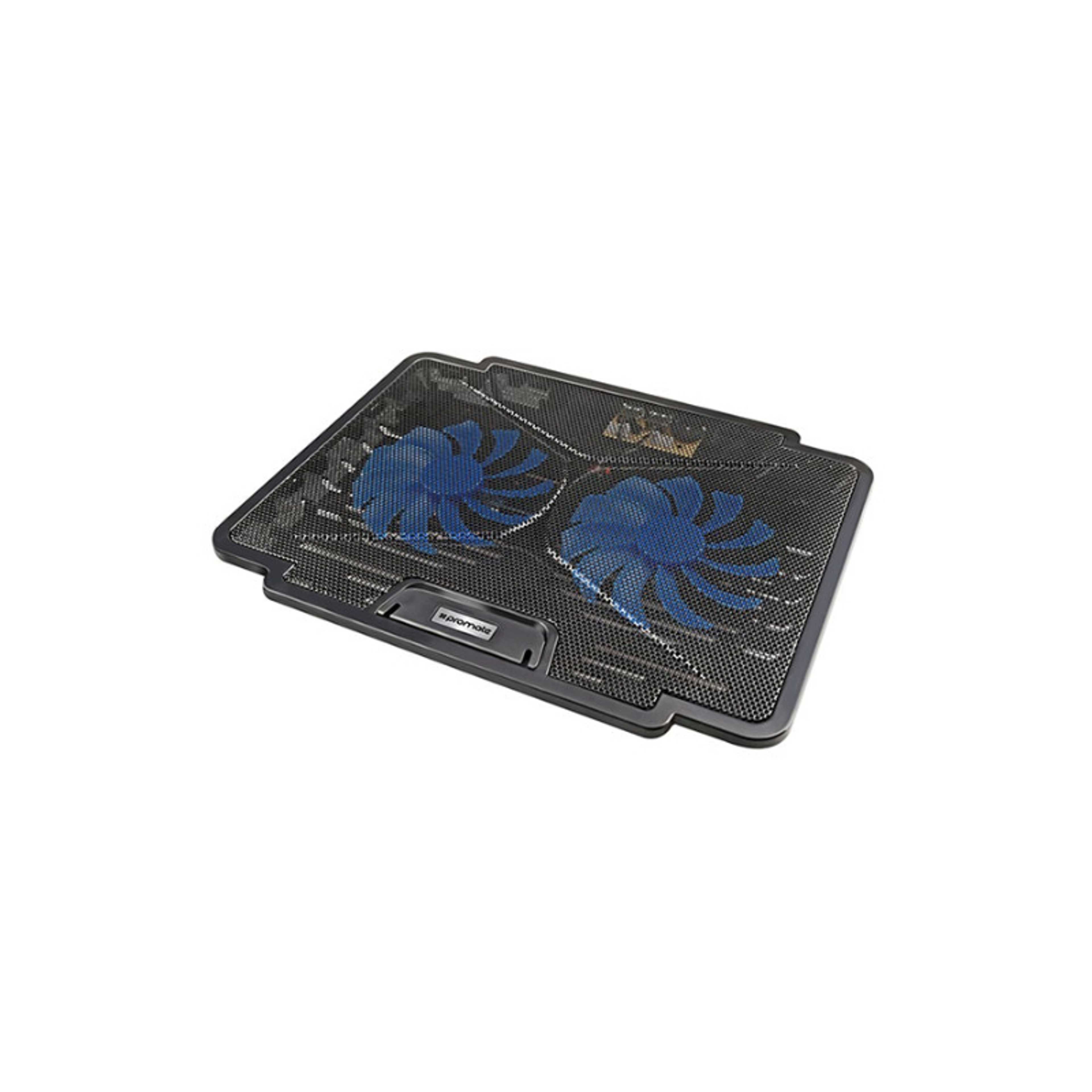 Universal High-Performance Laptop Dual USB 2 Wired Cooling Pad Black - Product Main Image