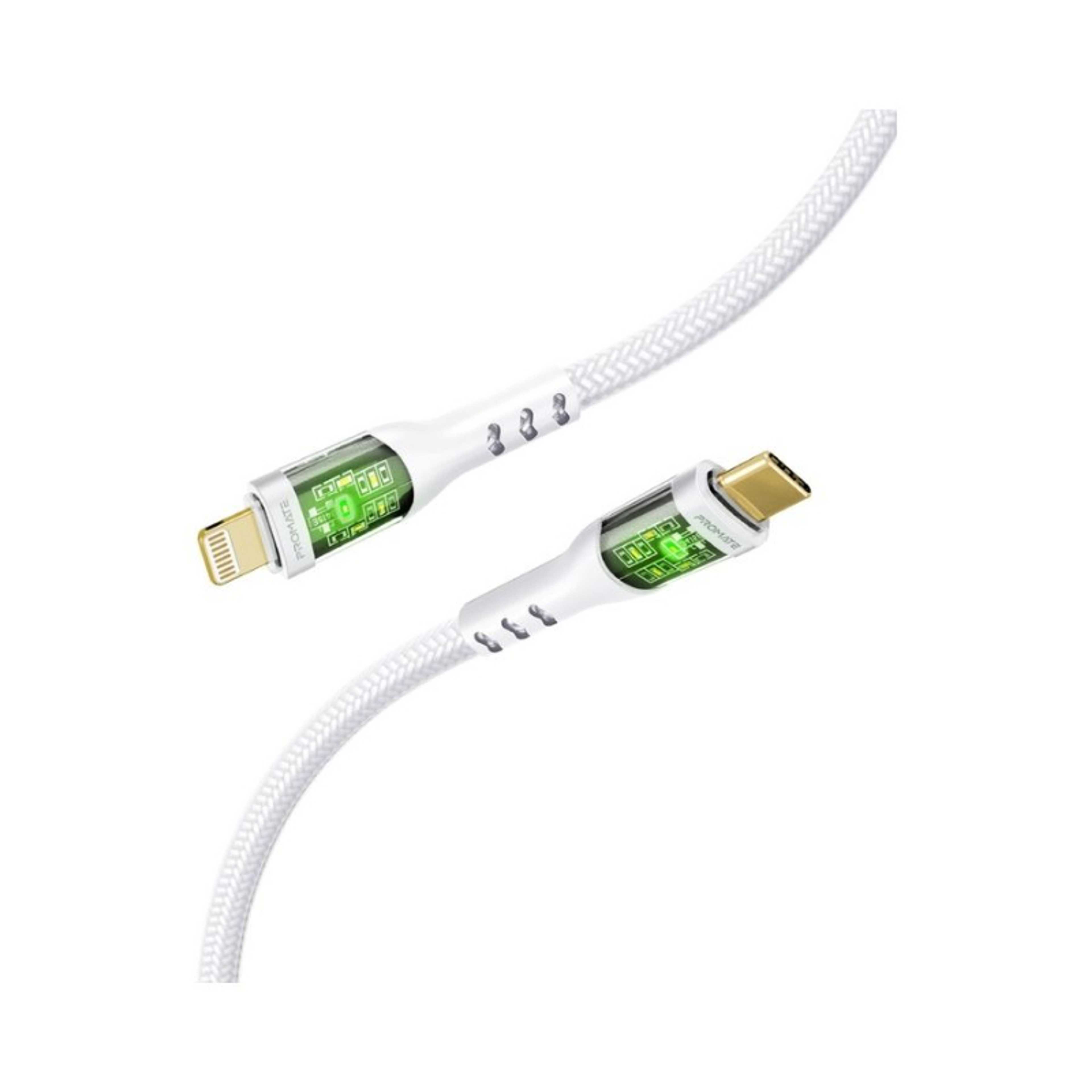 Type-C To Lightning Cable 1.2M 27W White - Product Main Image