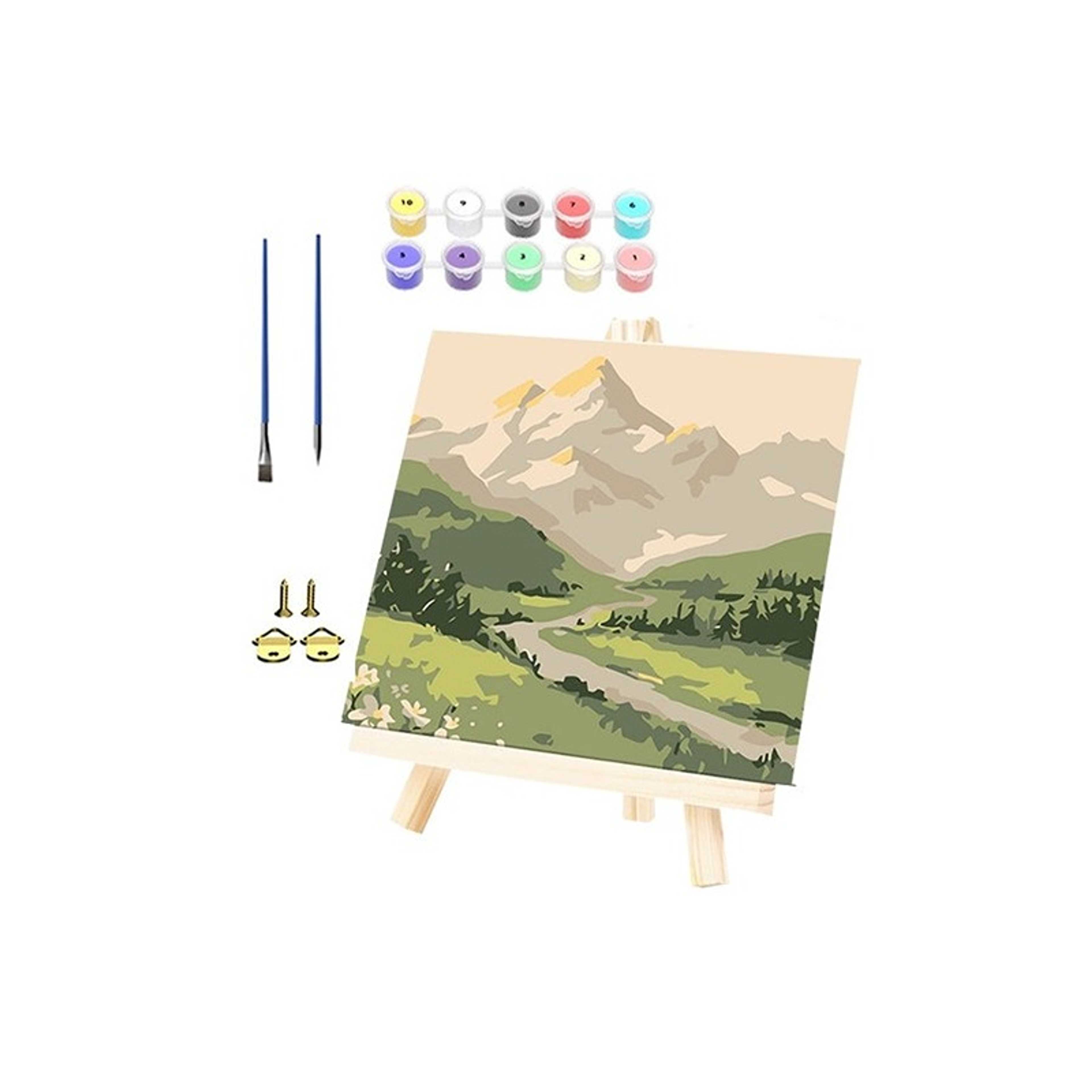 DIY Paint by Numbers Kits, High-quality Oil Painting on Canvas, Easy to Use and Store - Product Main Image