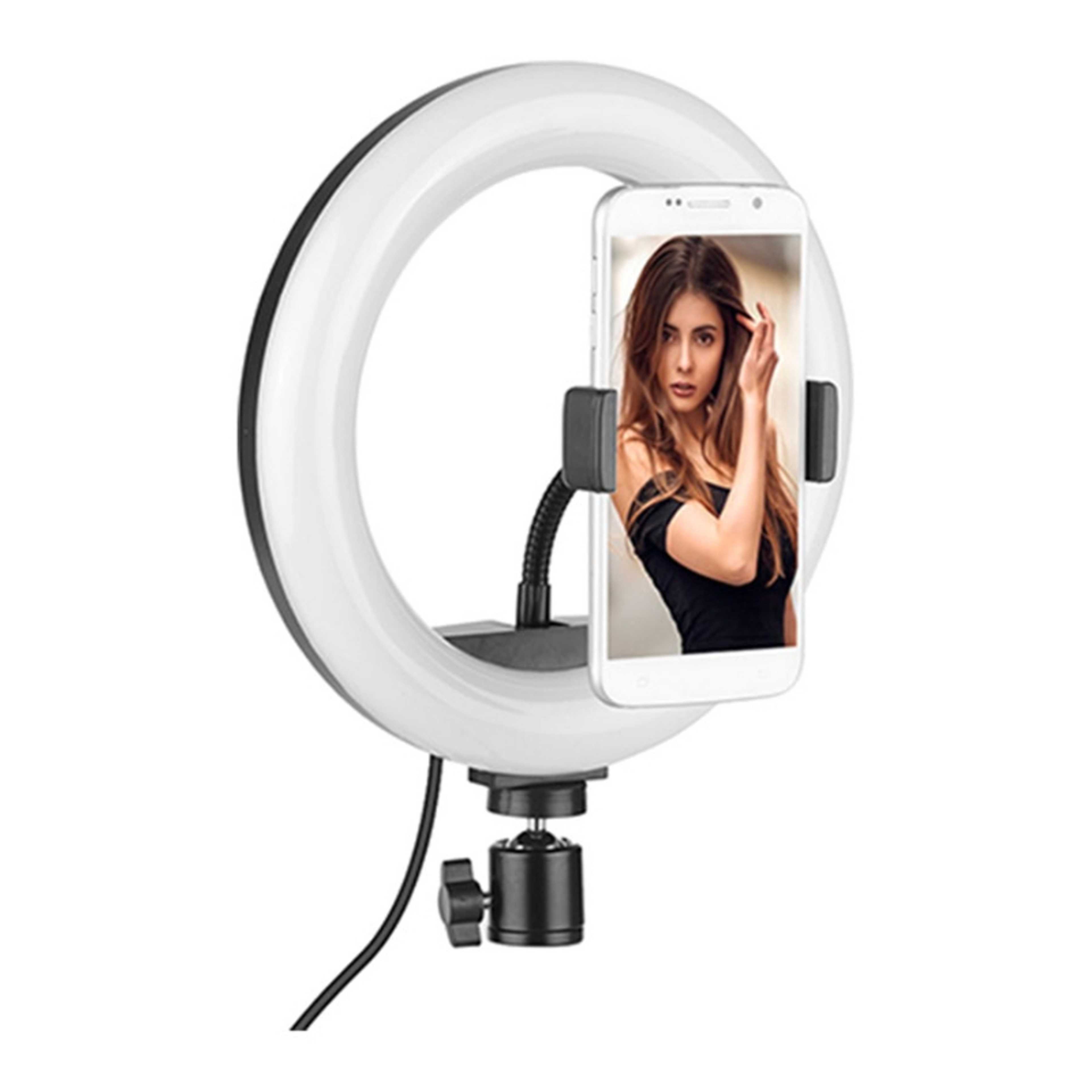 LED Ring Light Fill-In Lamp Black/White - Product Main Image