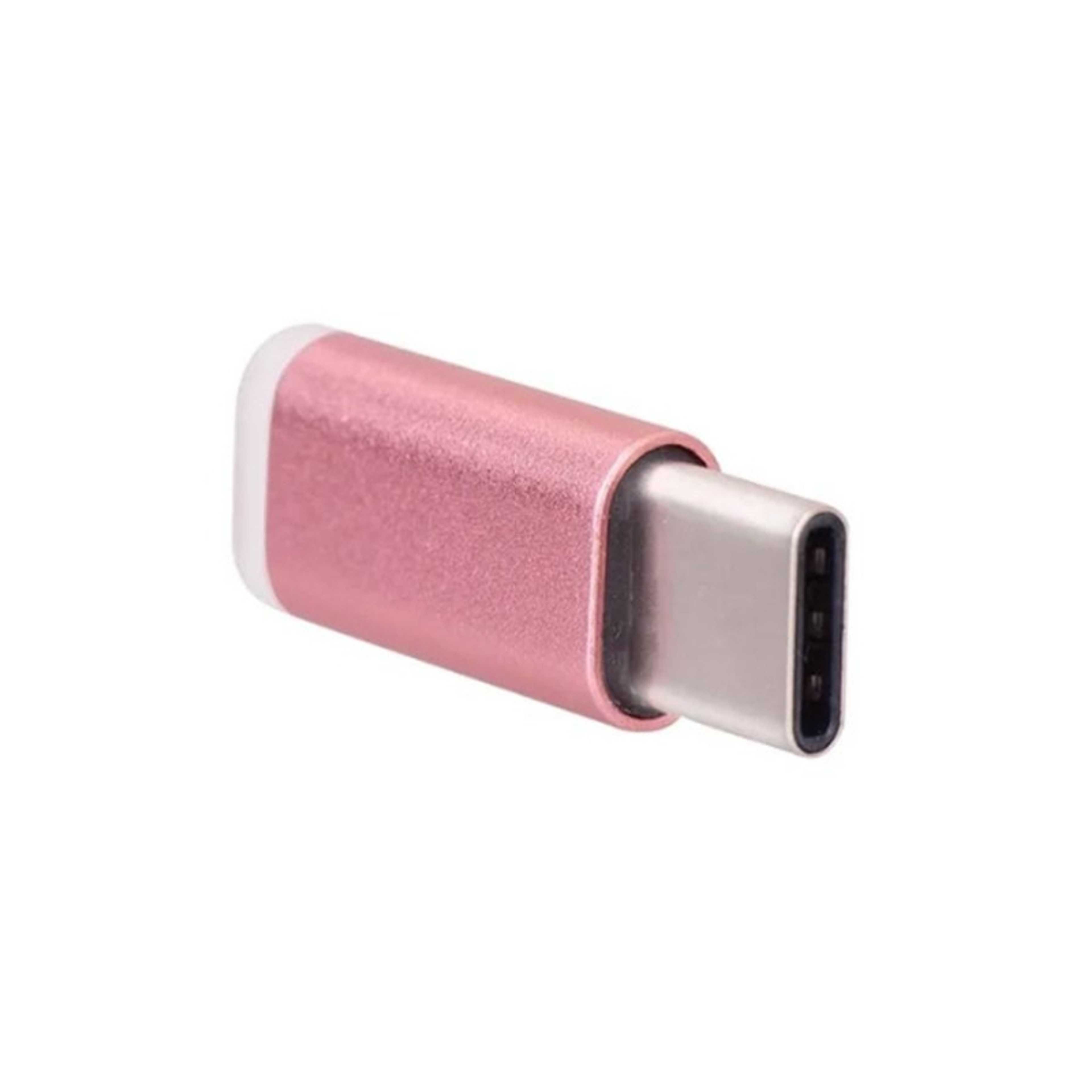 Micro to Type-C Adapter Rose Gold - Product Main Image
