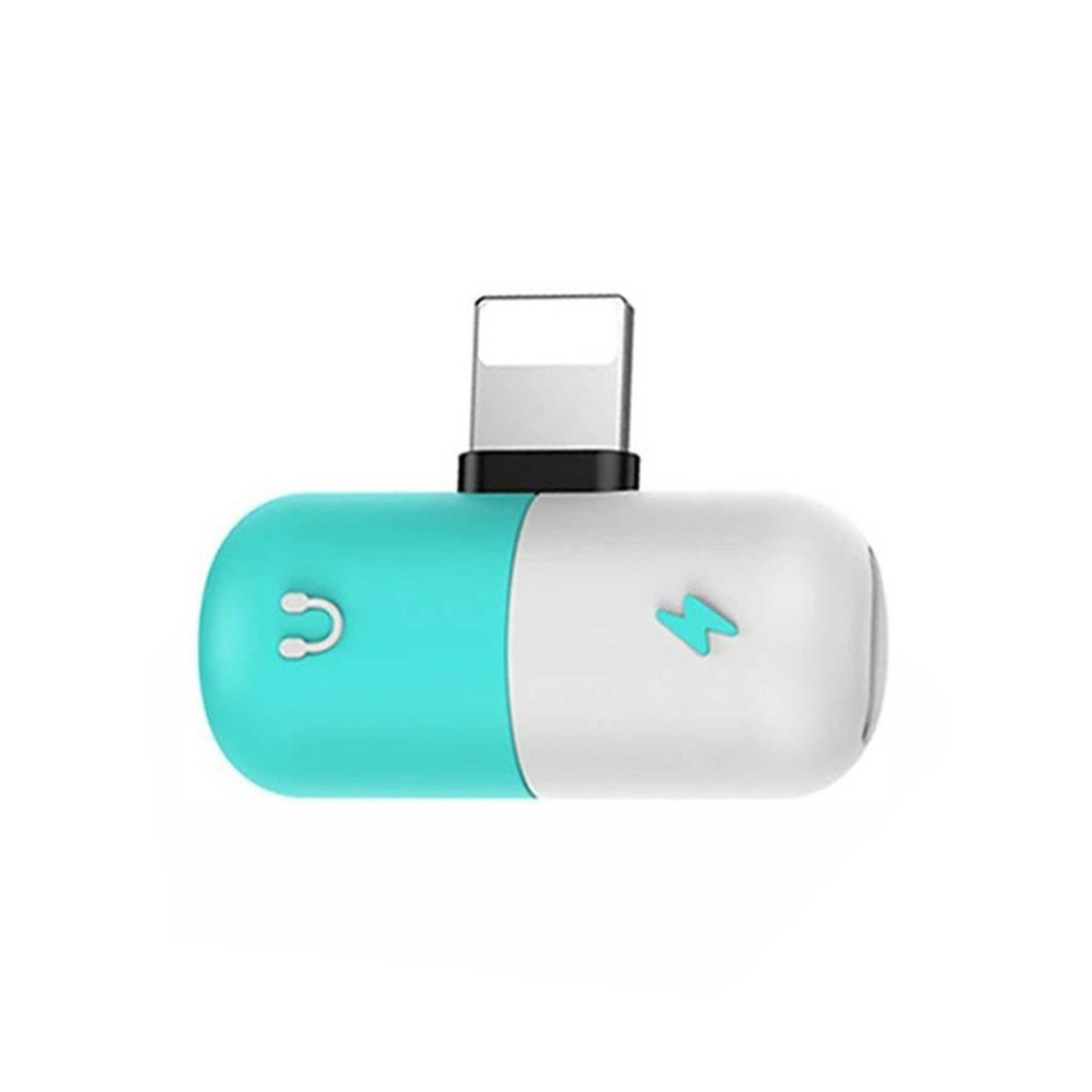 Dual Lightning Splitter Adapter Multicolour - Product Main Image
