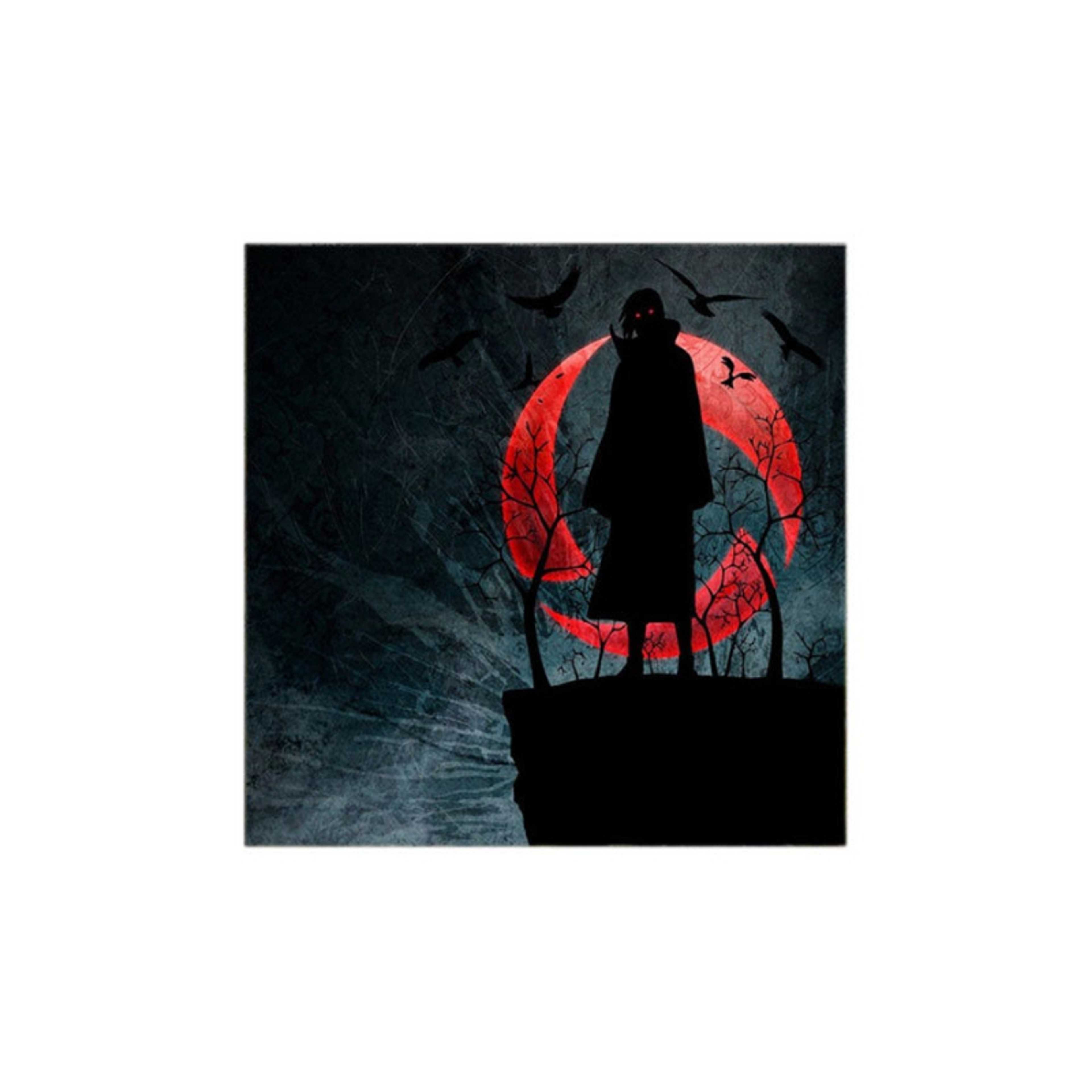 Itatchi Naruto MDF Wall Art Multicolour 30x30centimeter - Product Main Image