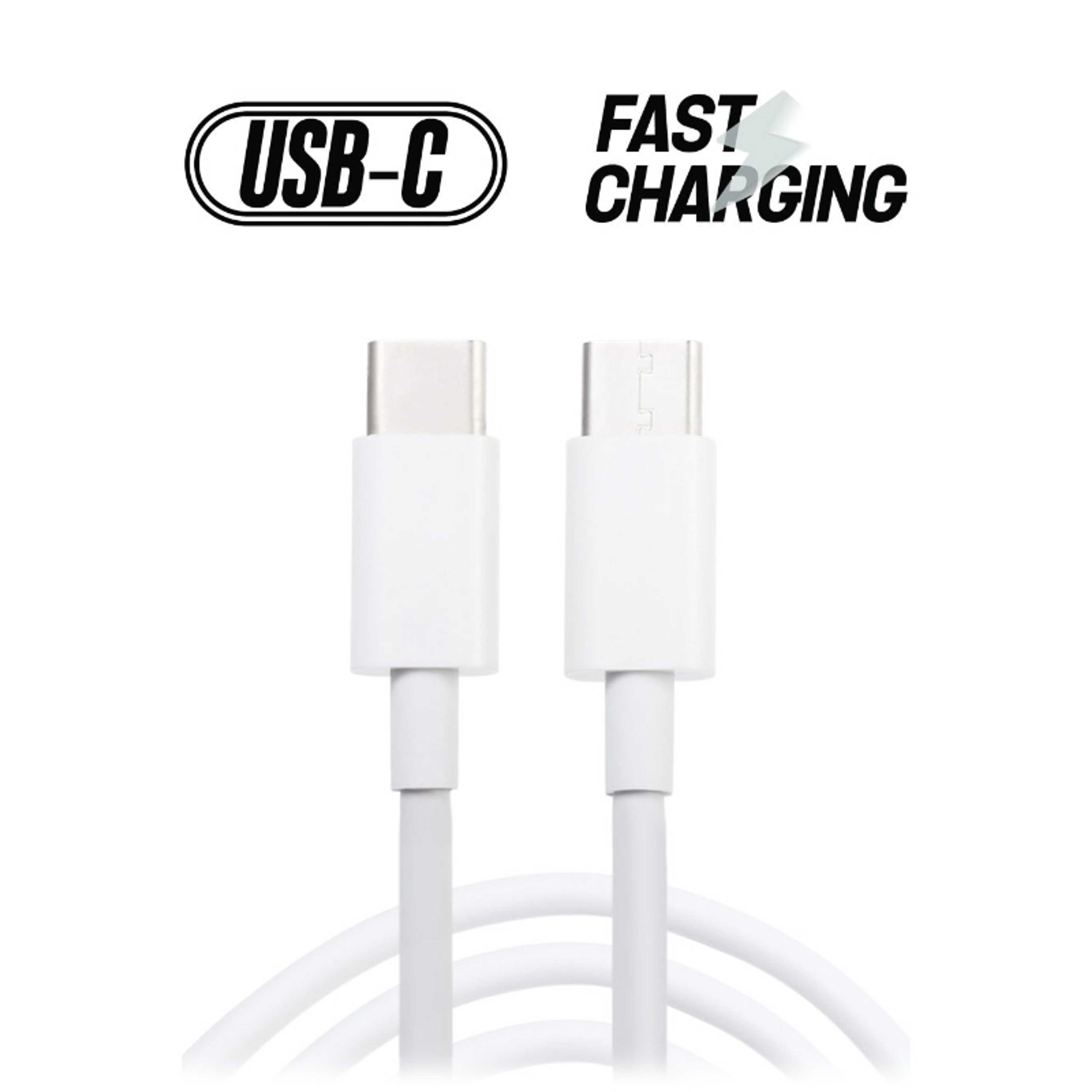 Type-C Data Sync Charging Cable White - Product Main Image