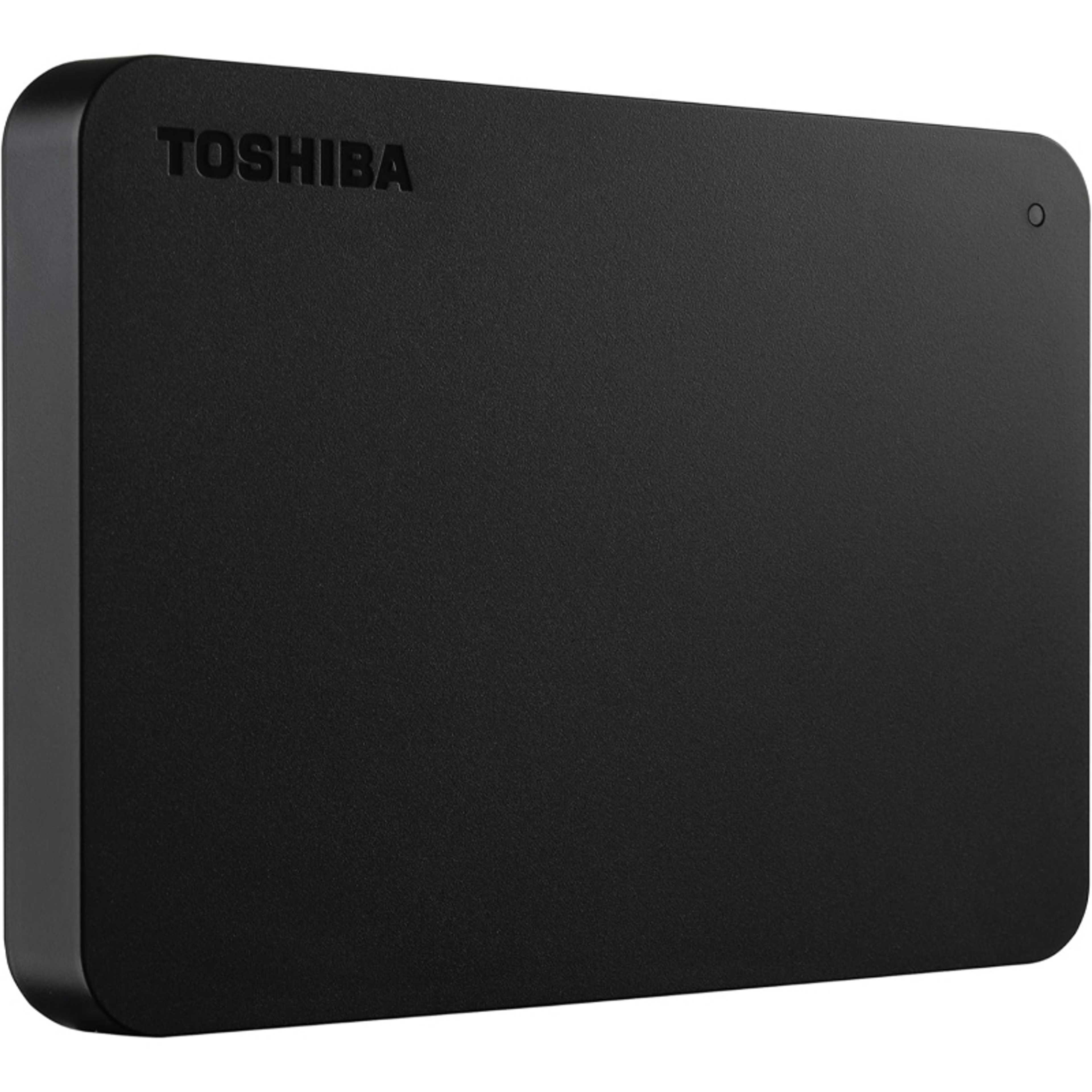 Toshiba Canvio Basics 2TB Portable External Hard Drive USB 3.0, Black   HDTB420XK3AA - Product Main Image