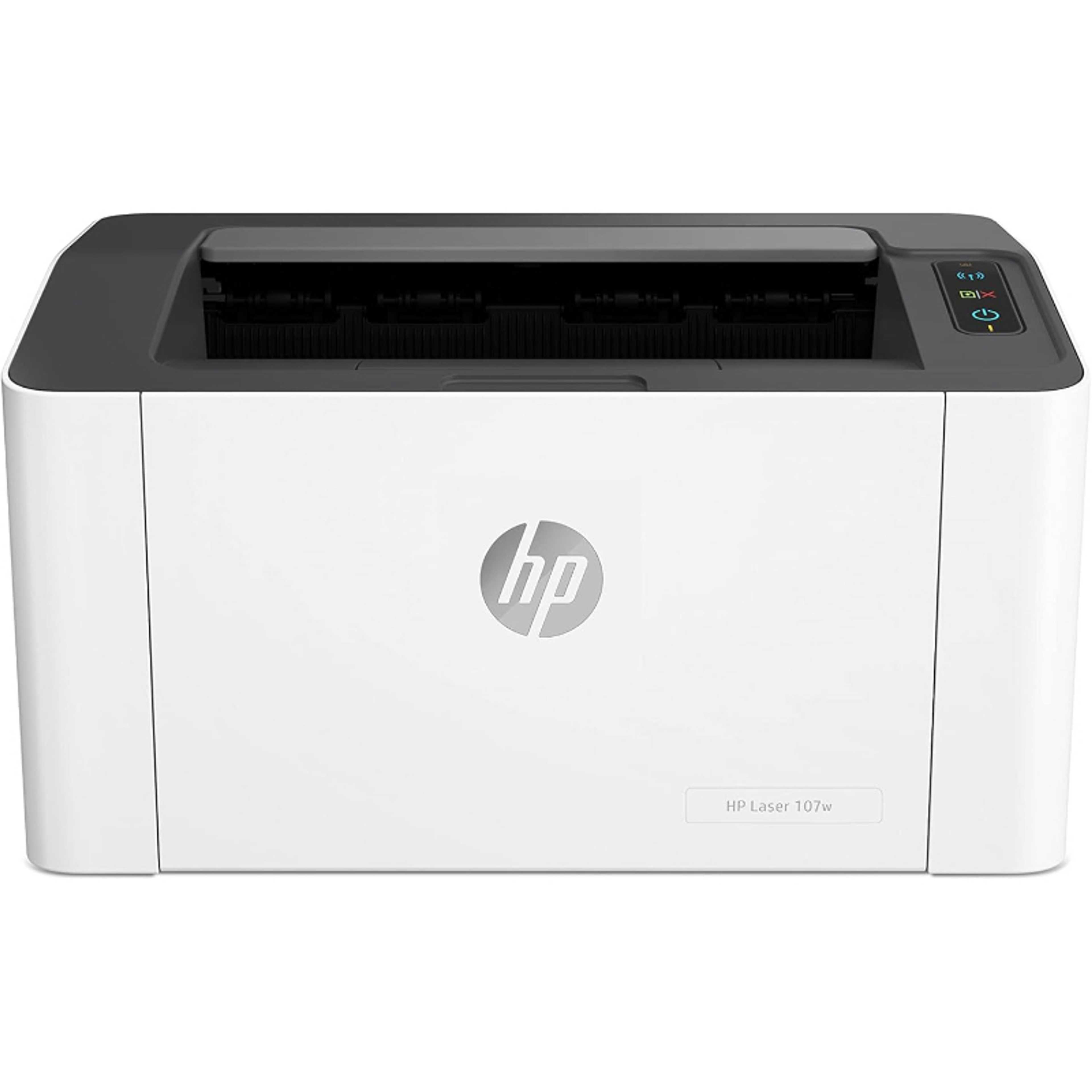 HP Laser 107a Business Printer White   4ZB77A - Product Main Image