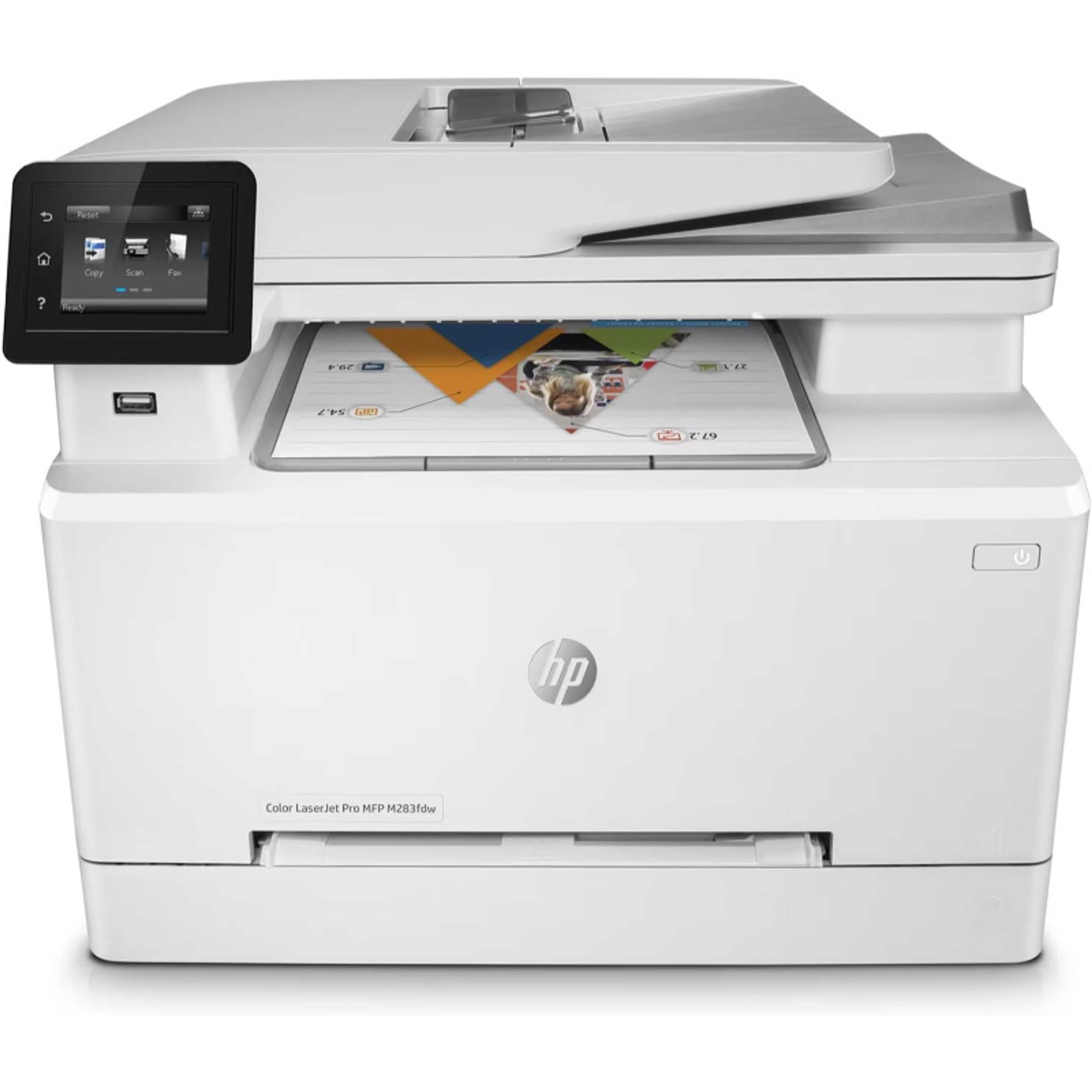 HP Color LaserJet Pro MFP M283fdw (7KW75A), White, Standard - Product Main Image