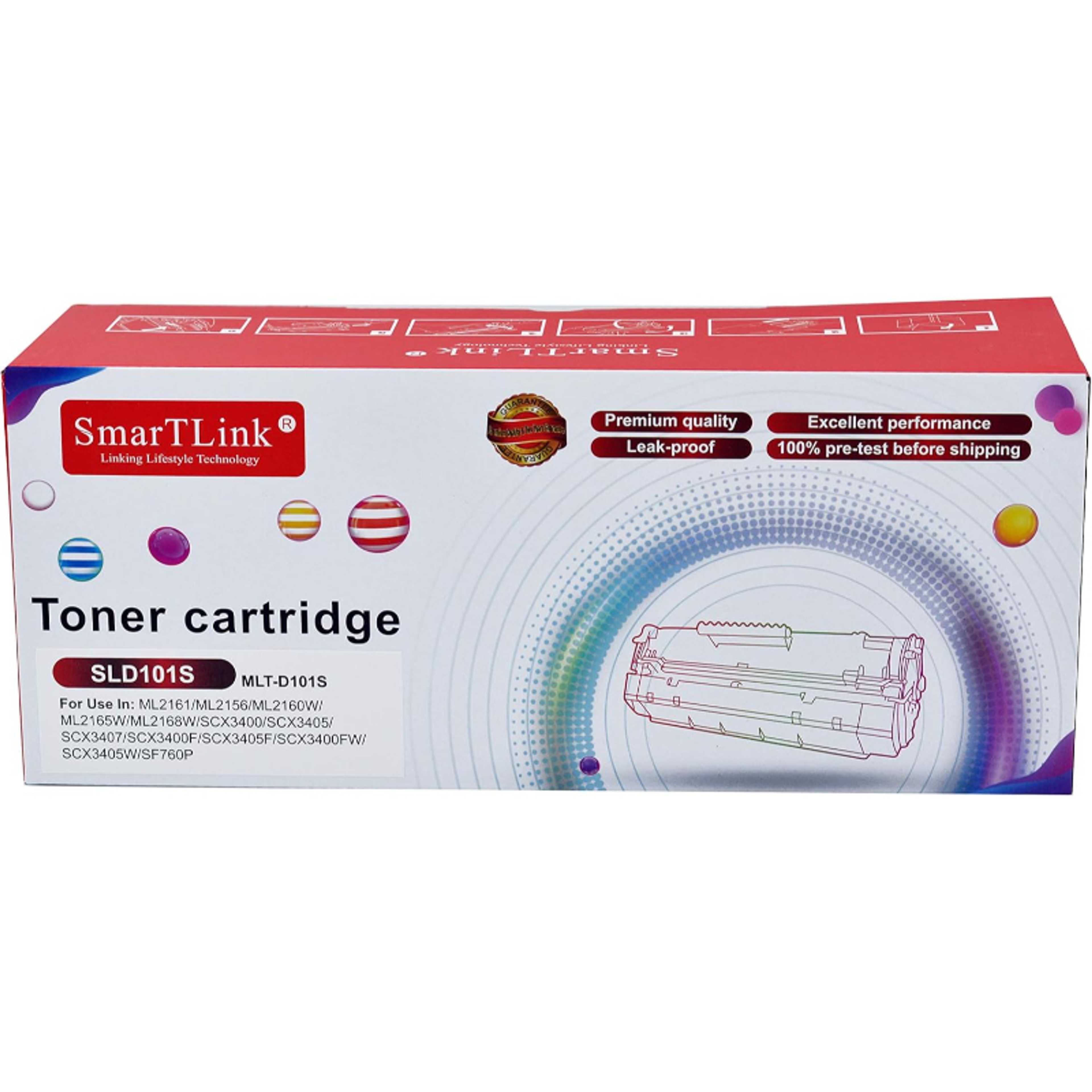 MLT D101S 1500 Pages Black SLD101S SMARTLINK PREMIUM QUALITY COMPATIBLE TONER CARTRIDGE - Product Main Image