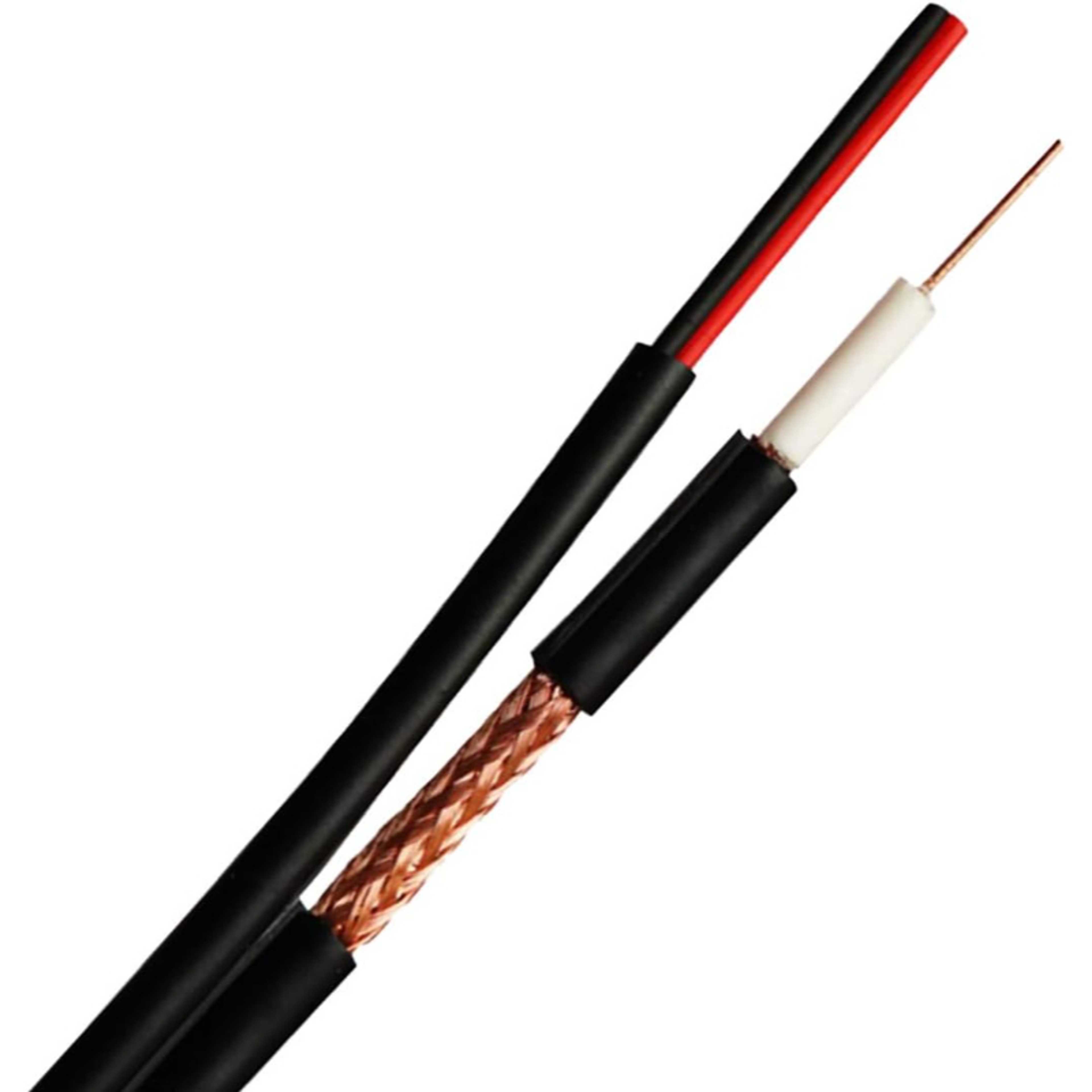 SmarTLink High Quality Coaxial Cable RG59 with Power for CCTV (100M) - Product Main Image