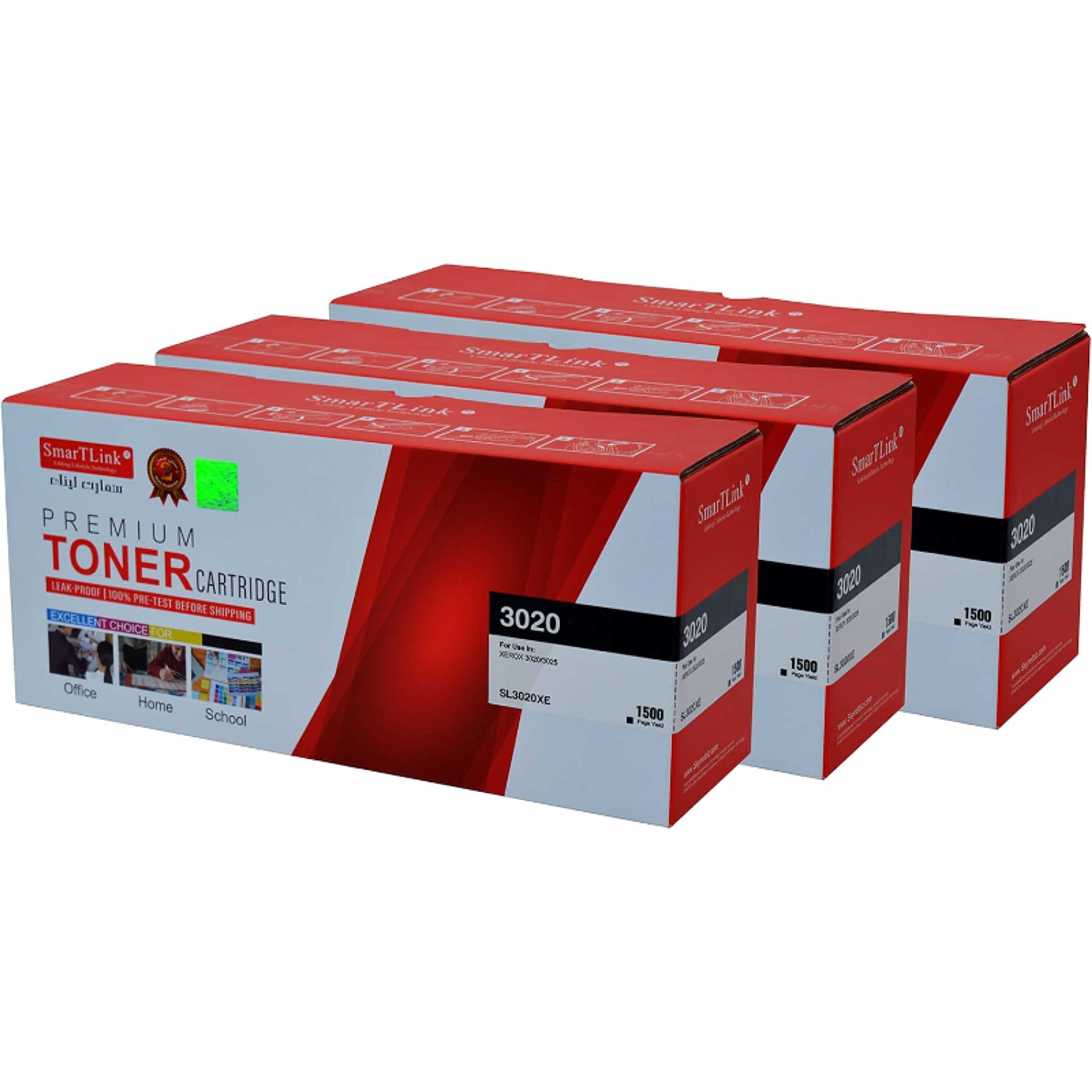 SmarTLink Premium Toner Cartridge XEROX3020/3025 1500Page yield 3 PACK - Product Main Image