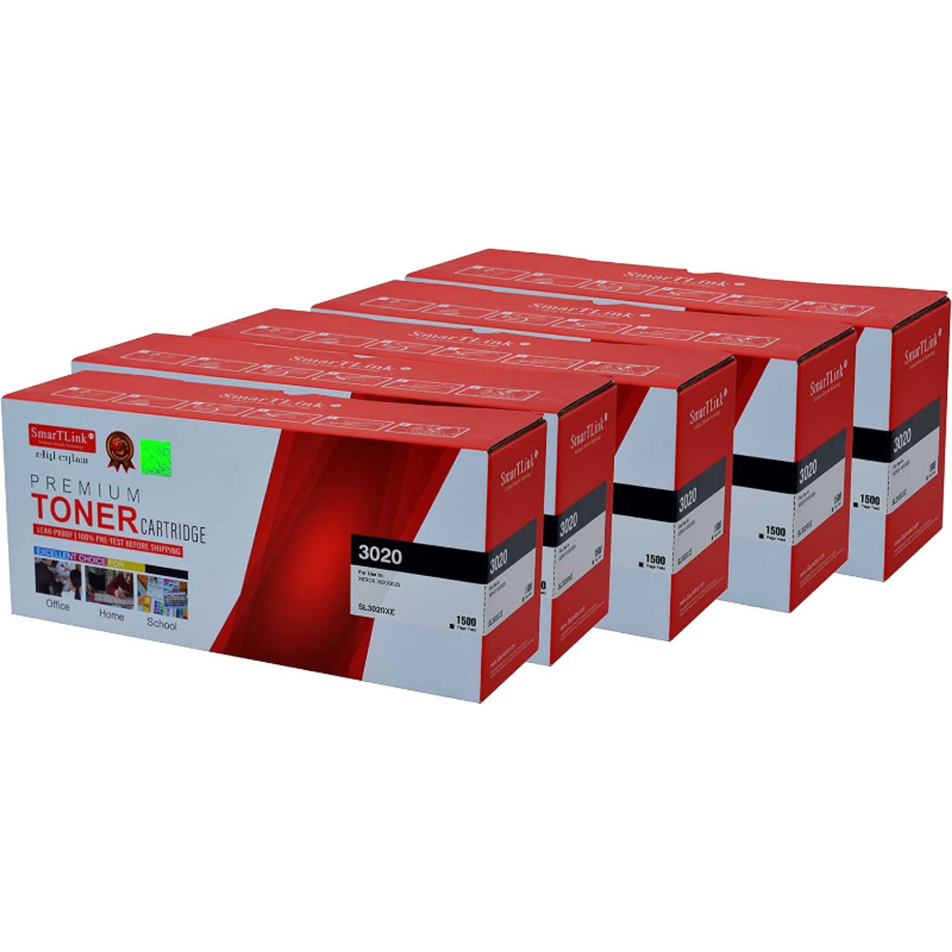SmarTLink Premium Toner Cartridge XEROX3020/3025 1500Page yield 5 PACK - Product Main Image