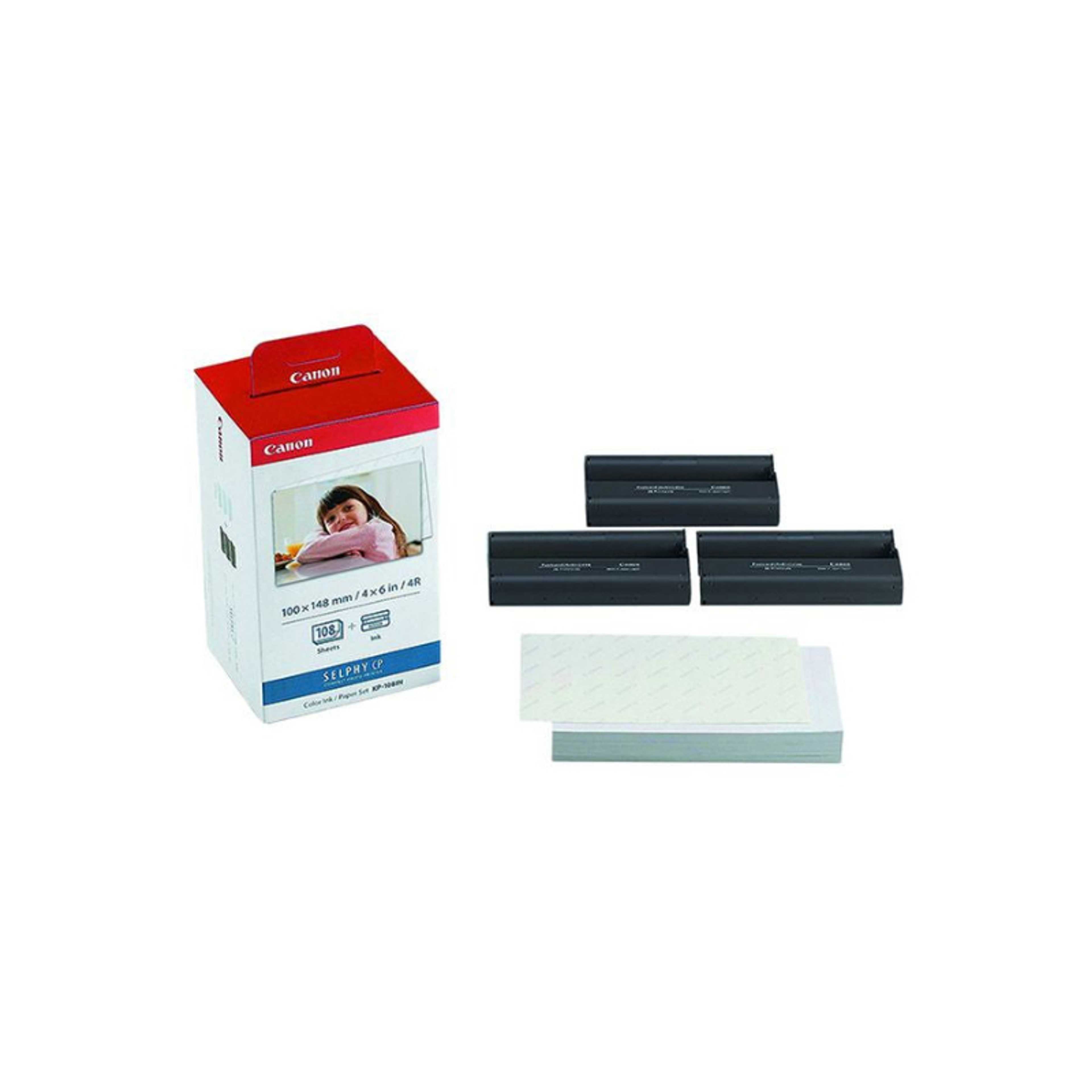 Selphy CP KP-108IN Ink/Paper Set ‎Glossy White - Product Main Image
