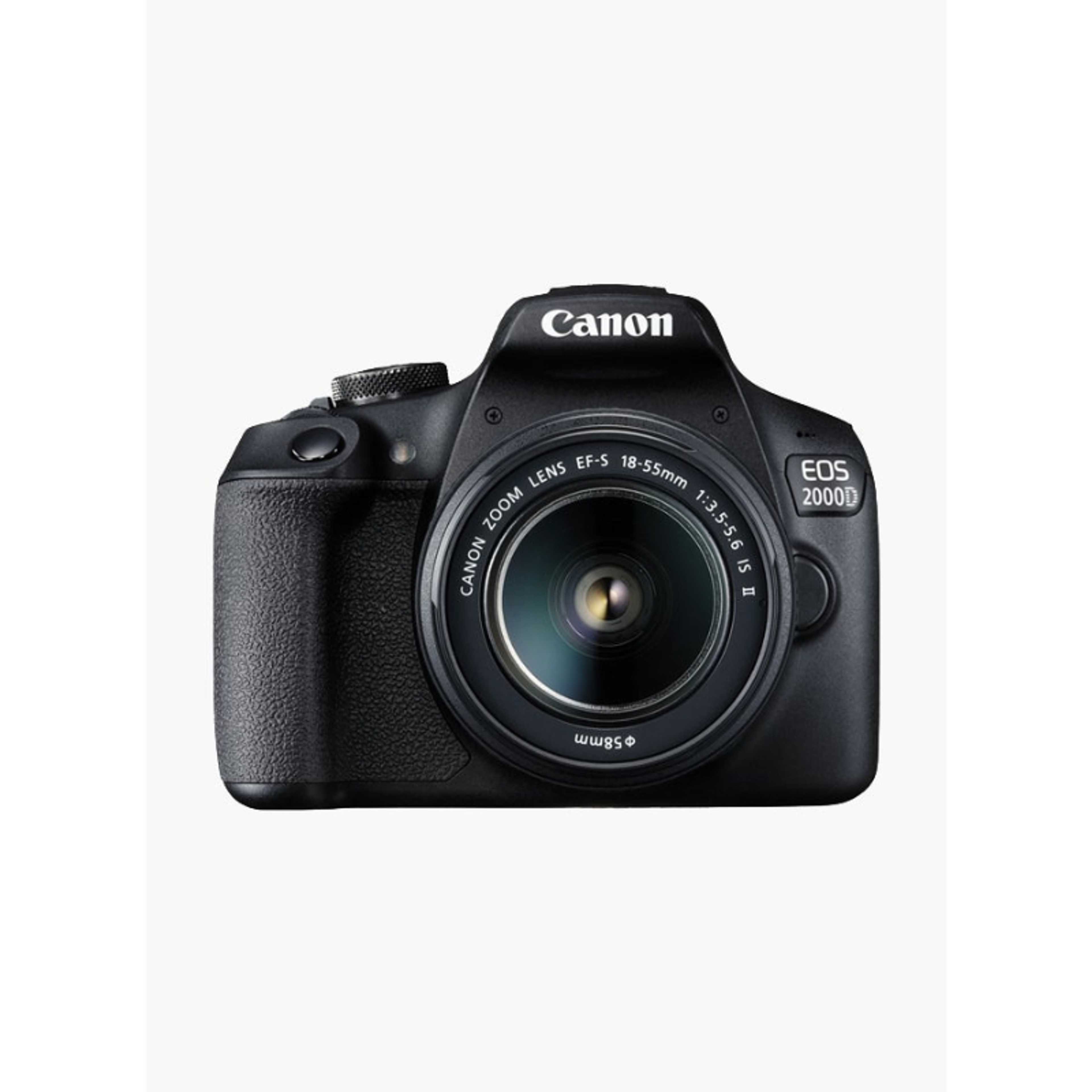 EOS 2000D DSLR Camera With 18-55 DC Lens 24.1 MP APS-C Sensor Optical Viewfinder - Product Main Image