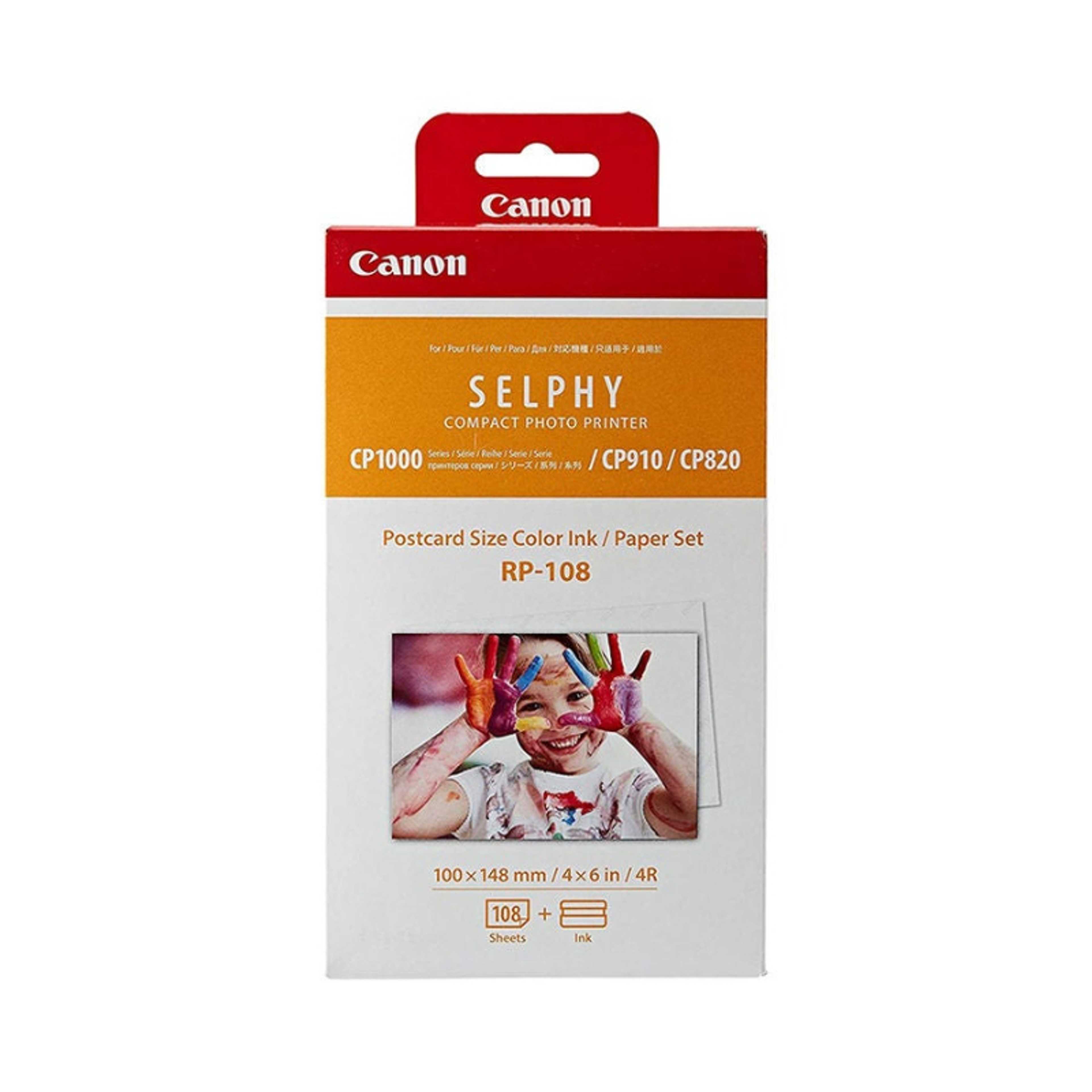 RP-108 High-Capacity Color Ink/Paper Set,108 Sheets A6 - Product Main Image