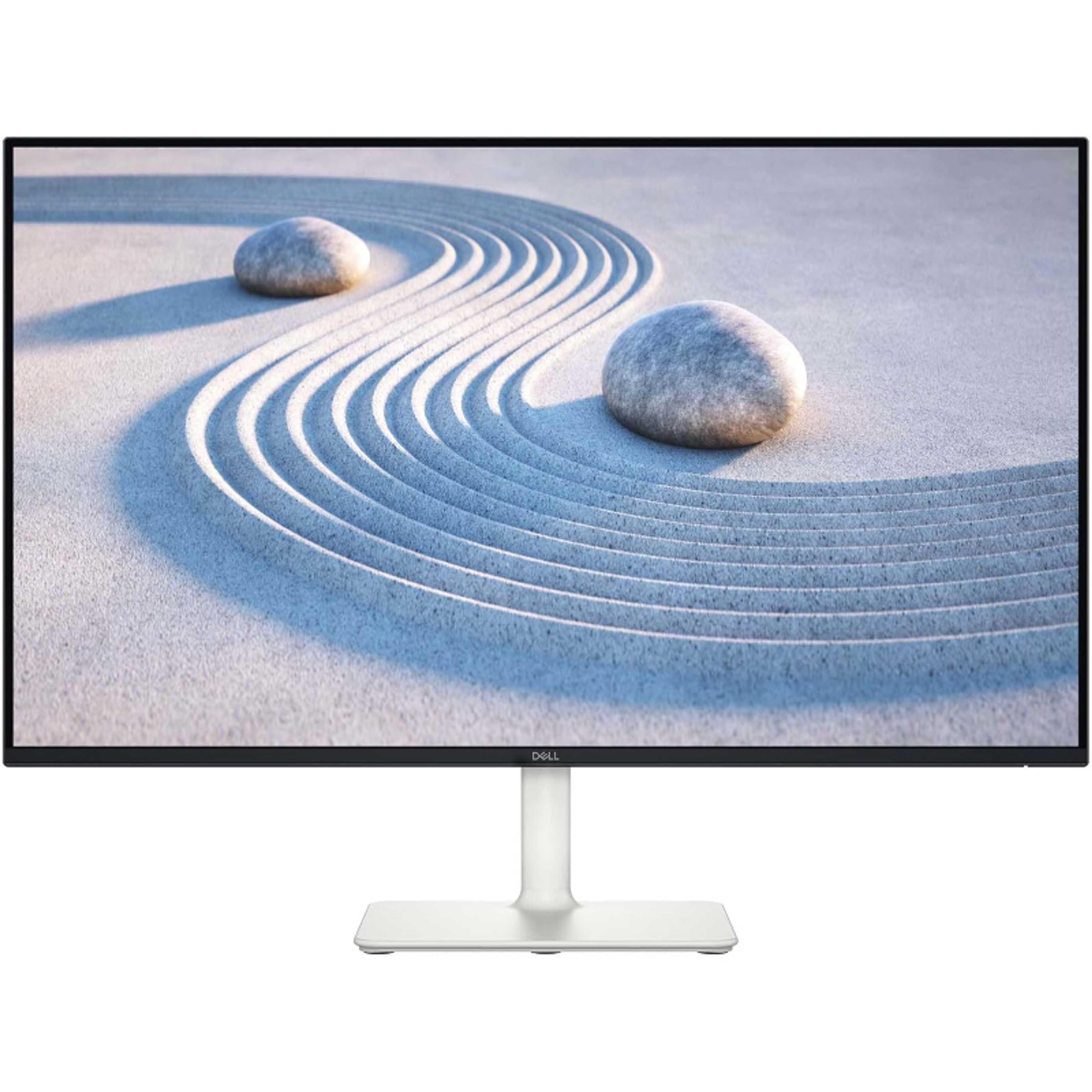 Dell S2725H 27 Inch Full HD (1920x1080) Monitor, 100Hz, IPS, 4ms, 99% sRGB, Built-in Speakers, Ultrathin Bezel, 2x HDMI, 3 Year Warranty, White - Product Main Image