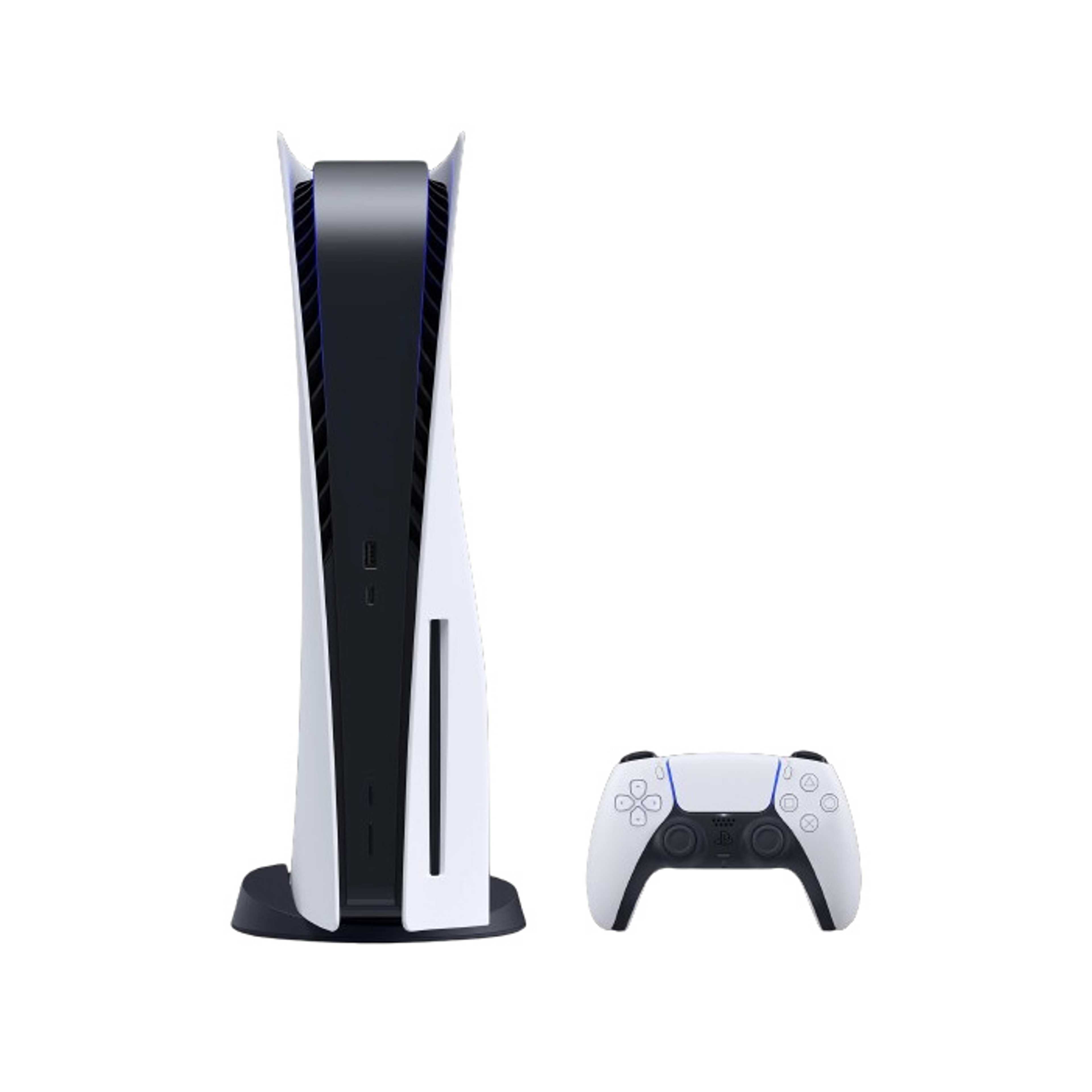 PlayStation 5 Slim Console Disc Version With Controller - New Model 2023 - Product Main Image
