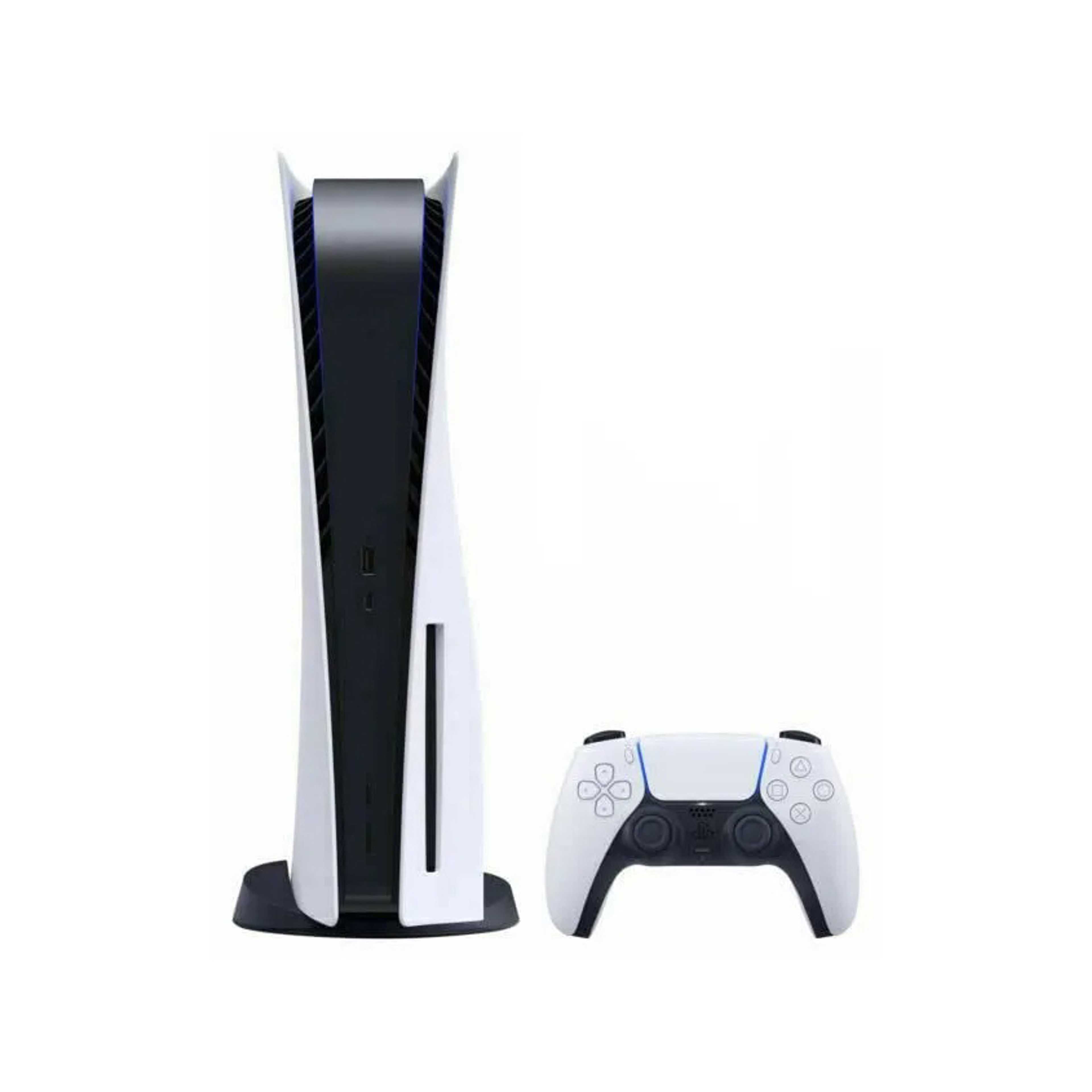 PlayStation 5 Console (Disc Version) With Controller - Product Main Image