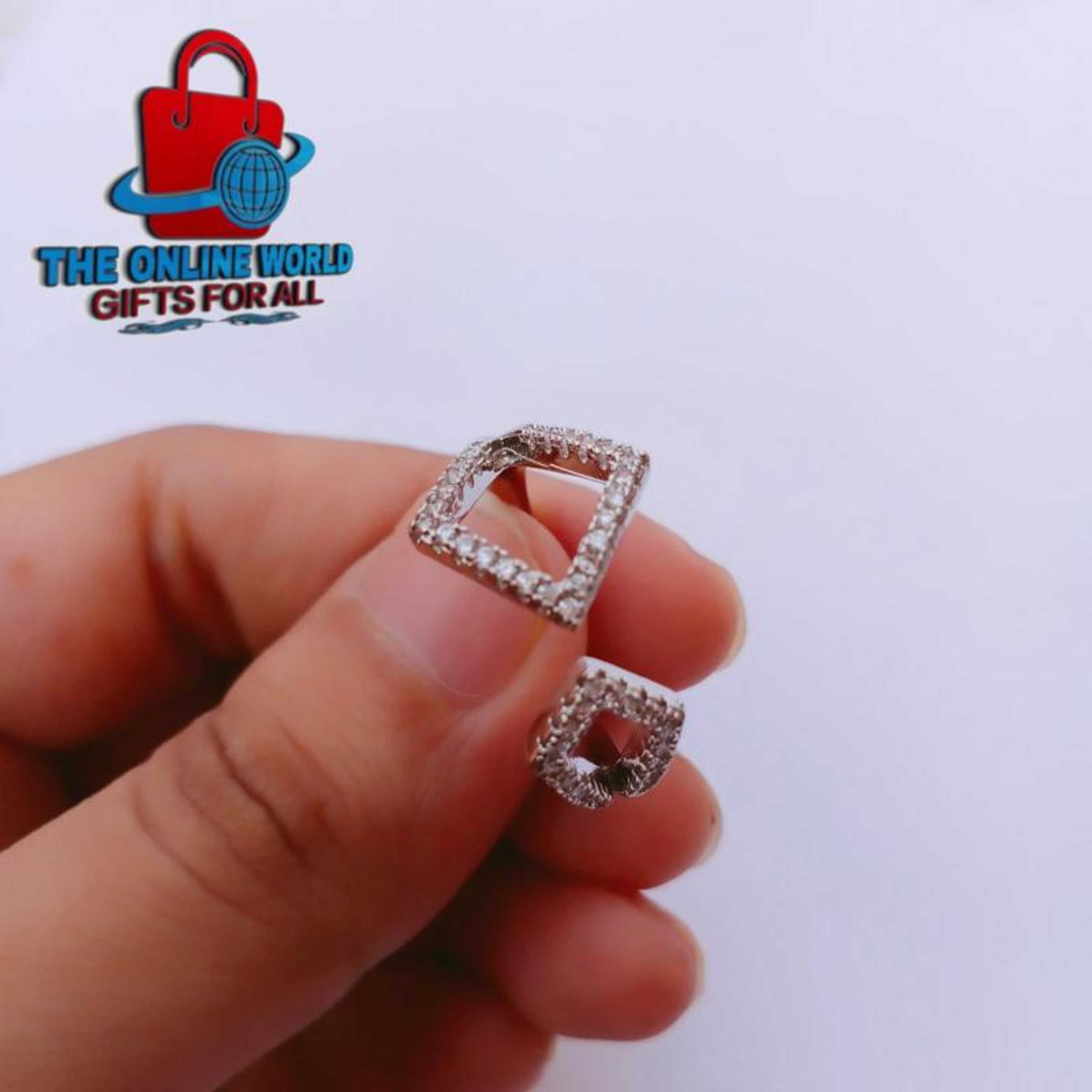 Silver Ring For Girls Adjustable Zircon Imported Ring For Girls & Women.