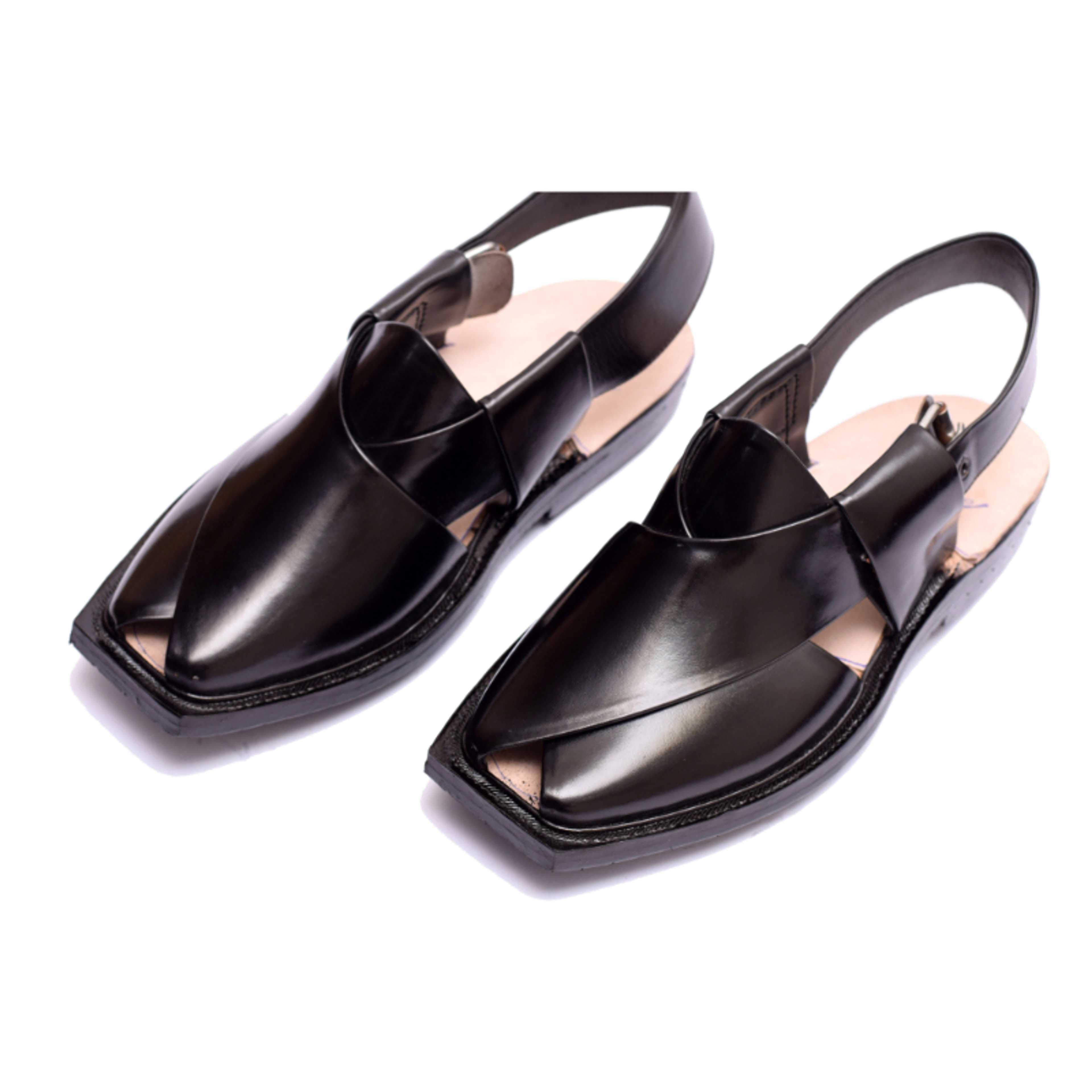 Black Plain Single Tire Sole - Product Main Image