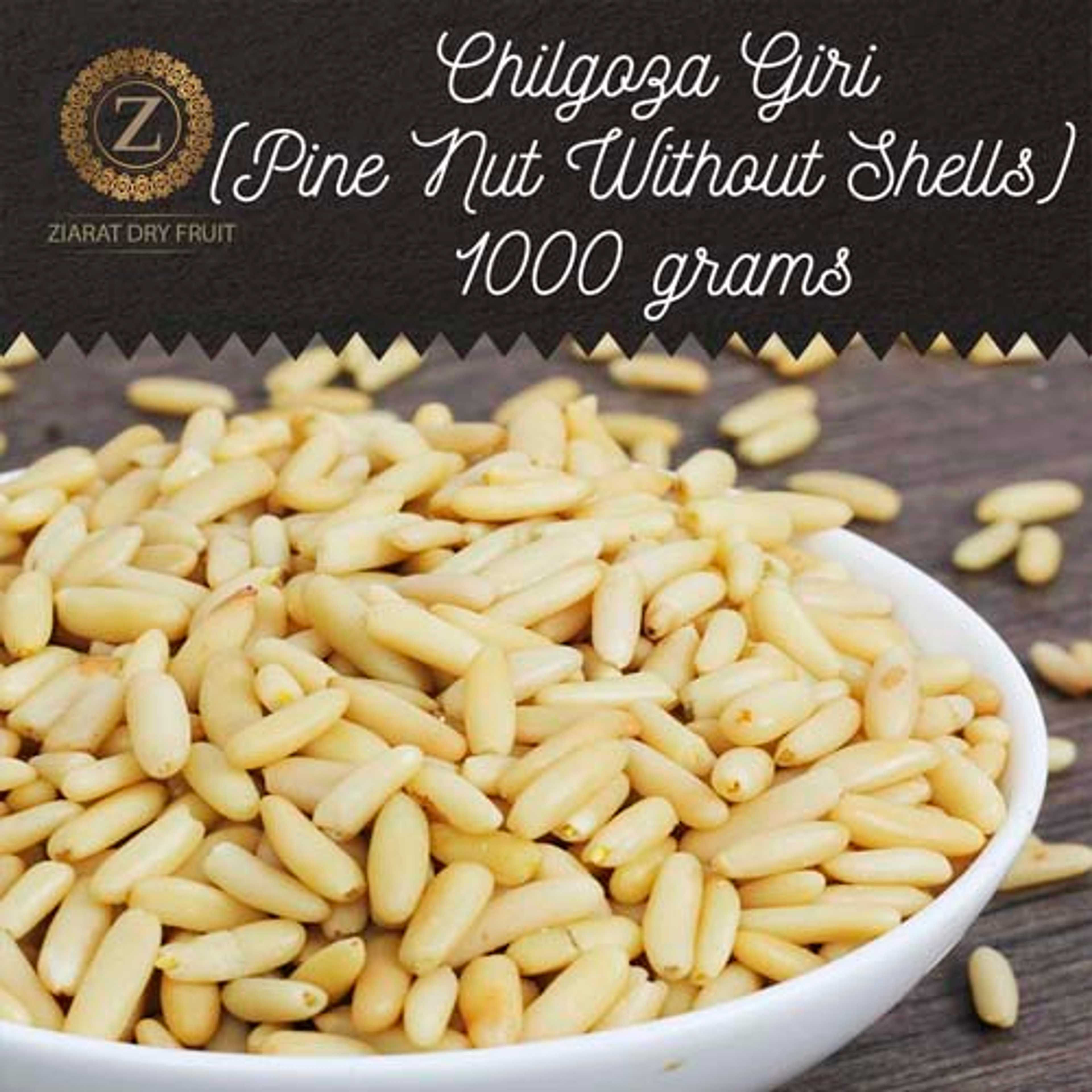 Chilgoza (Pine Nut) Giri - without Shell - 1kg(4x250grams)