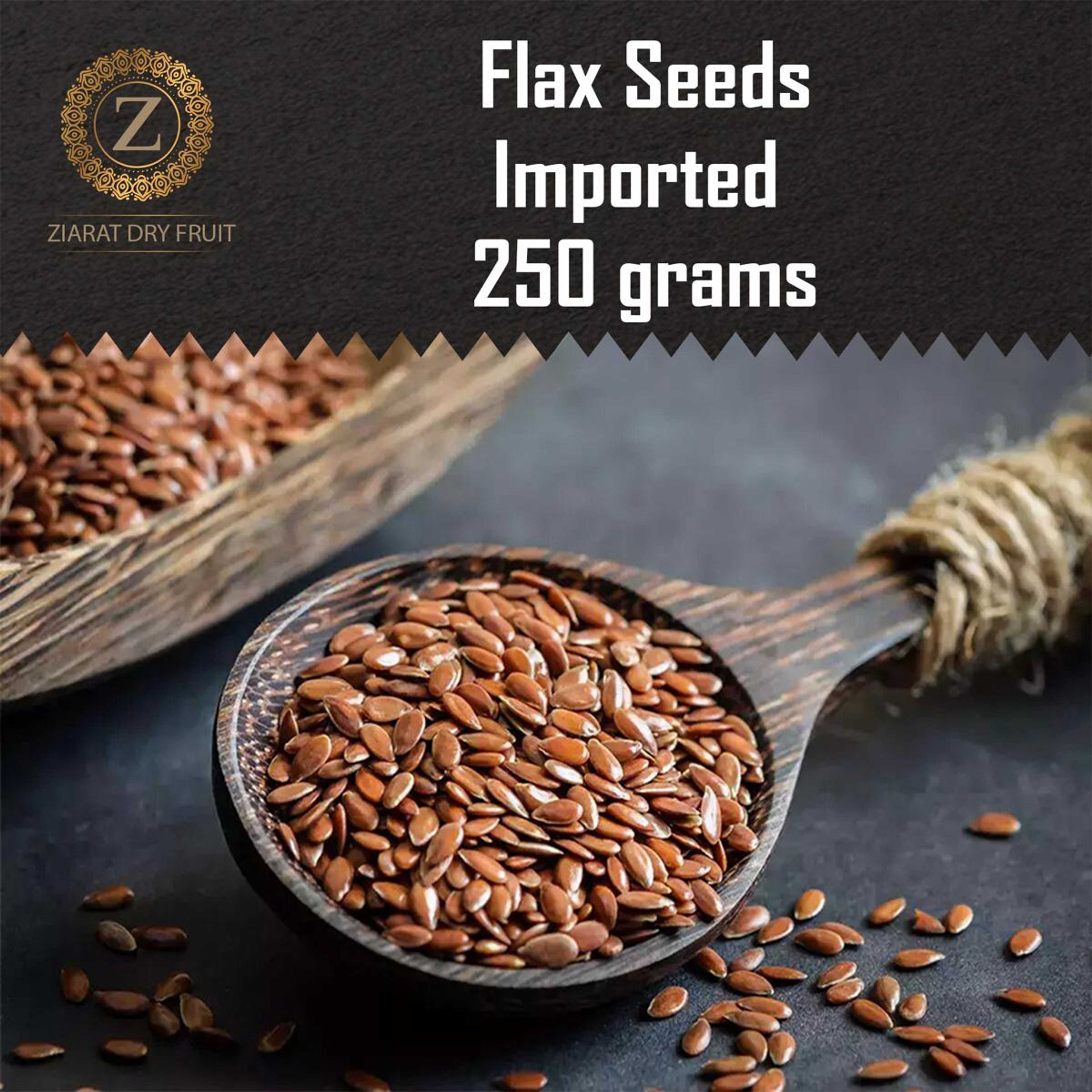 Flax Seeds - Alsi Beej - Imported - 250grams