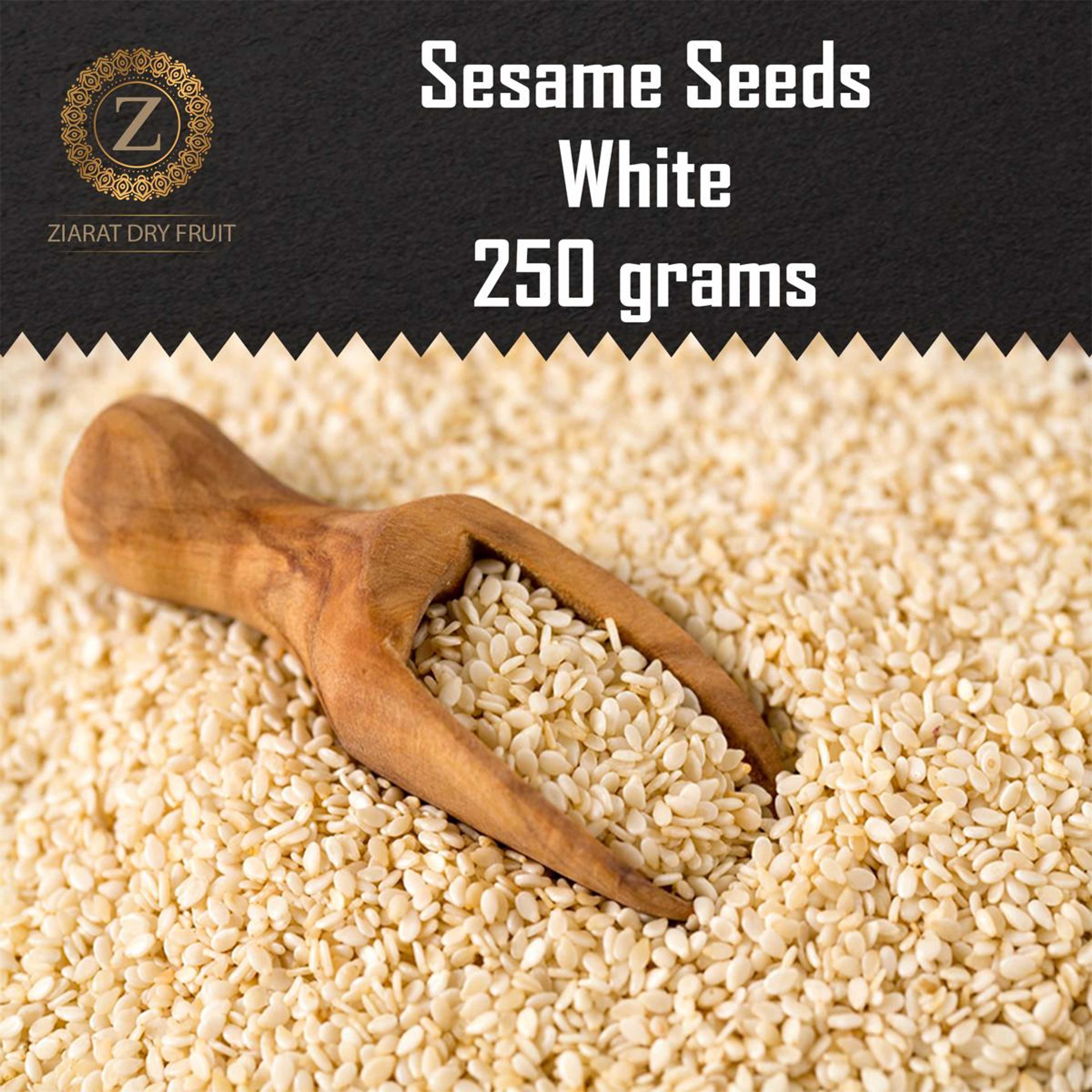 Sesame Seeds - White - Imprted - 250grams