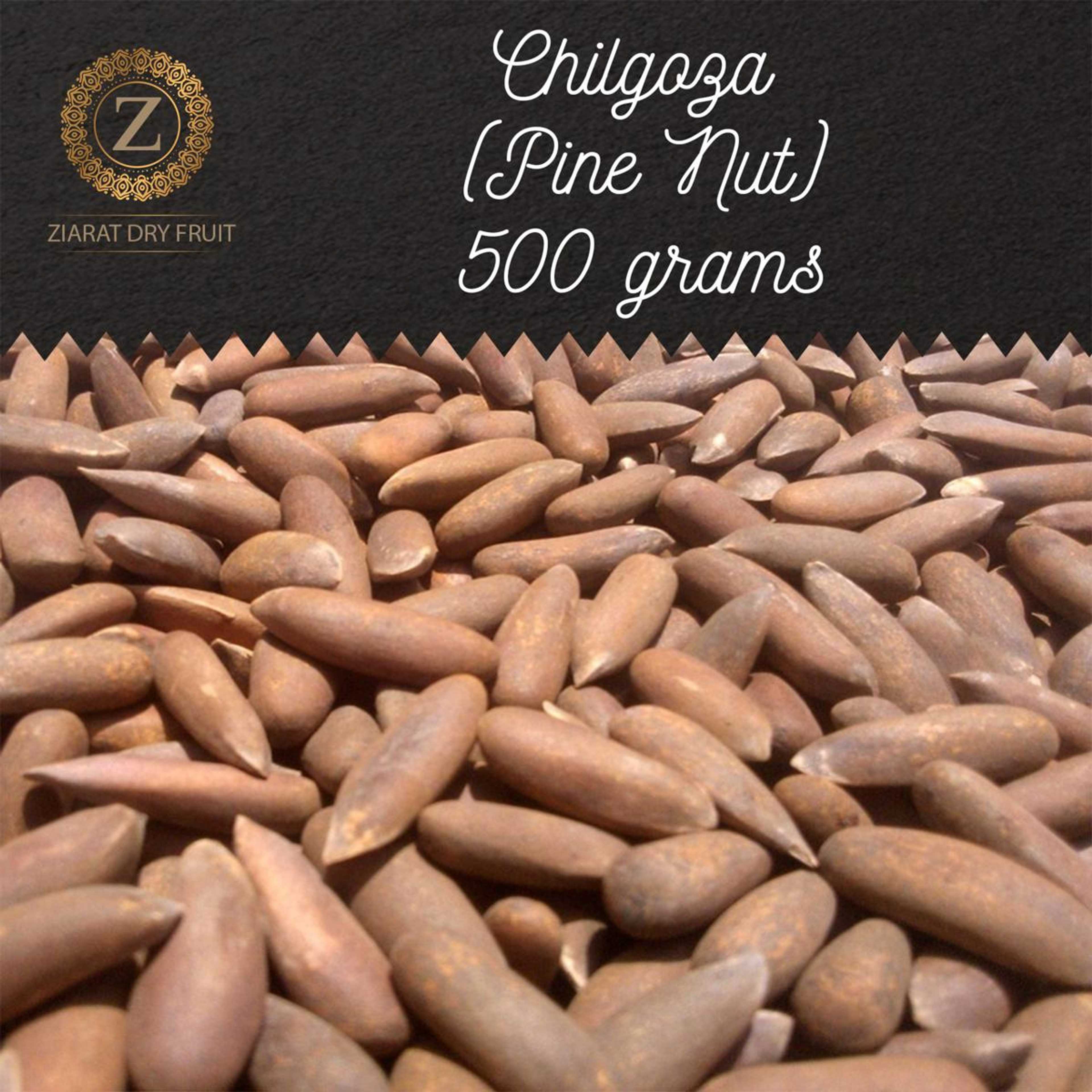 Chilgoza (Pine Nut) - 500grams - Polished(2x250grams)