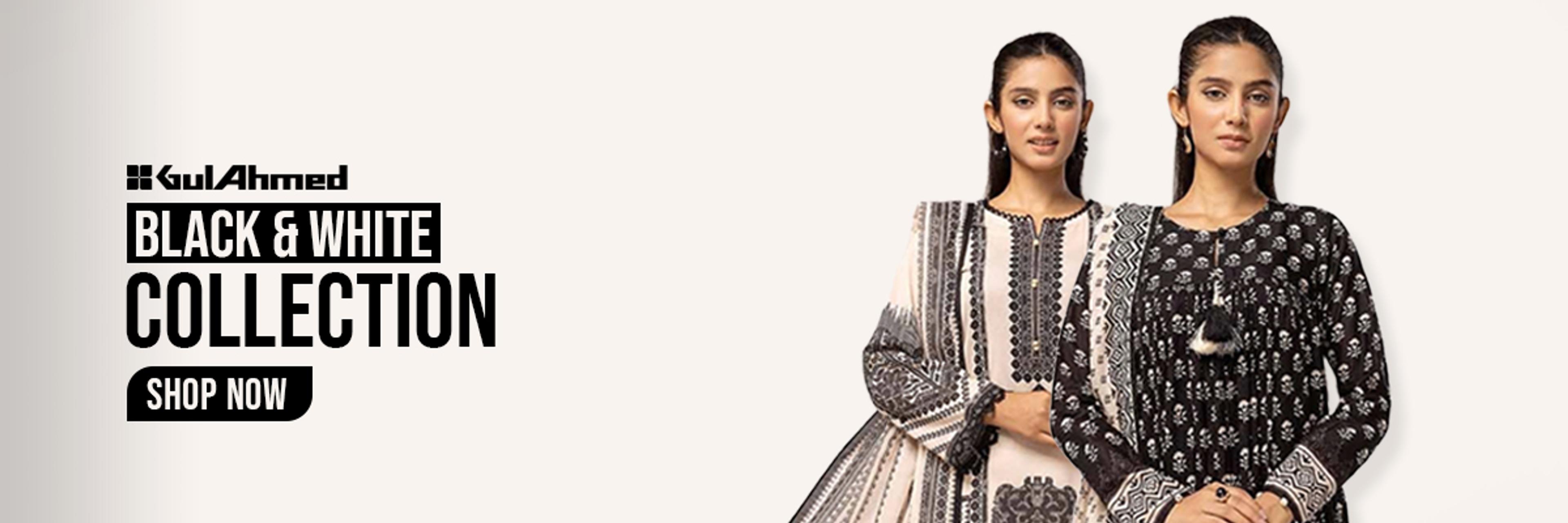 Black and White Collection - Gul Ahmed